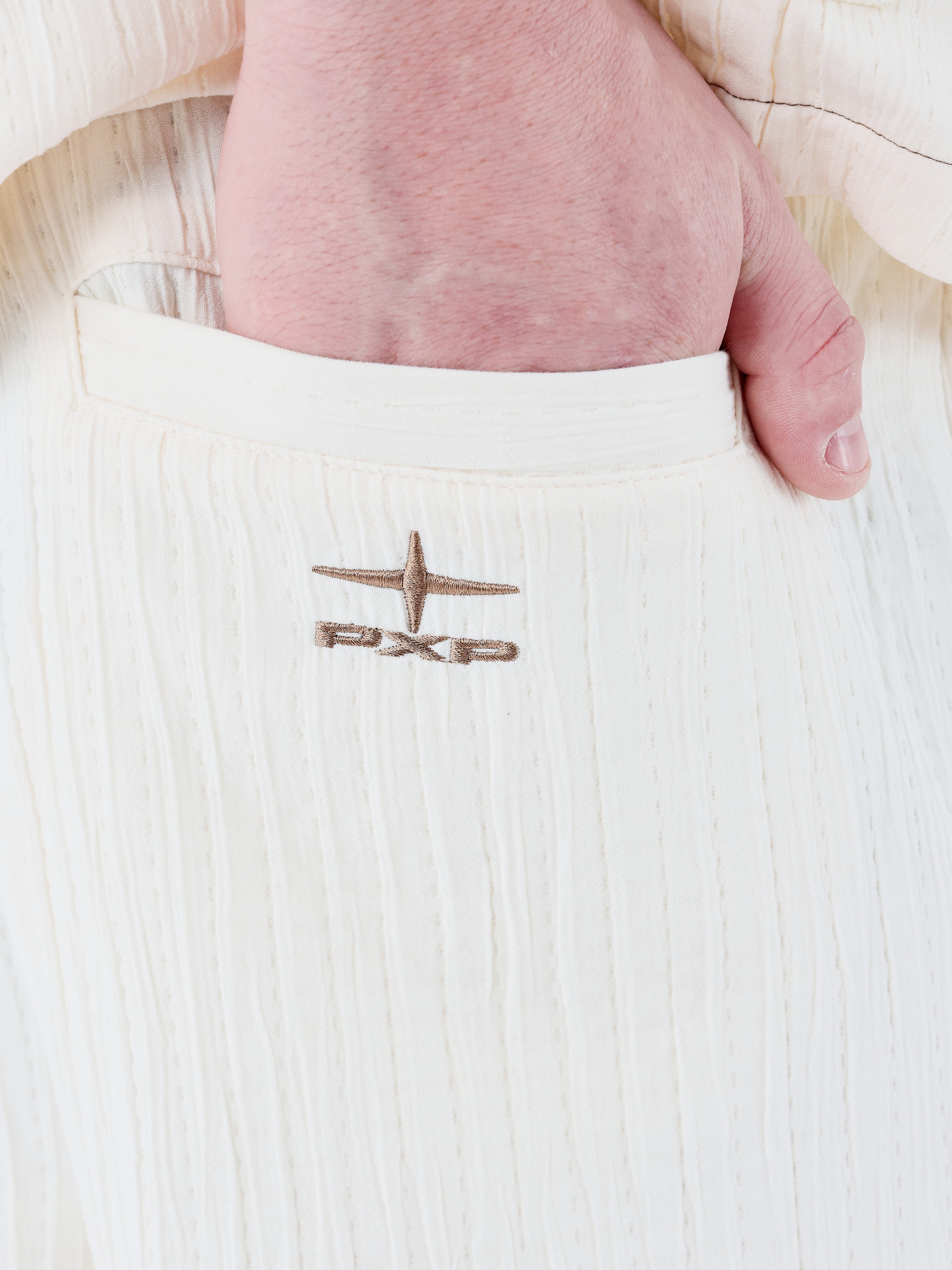 Plisserade avslappnade shorts-5