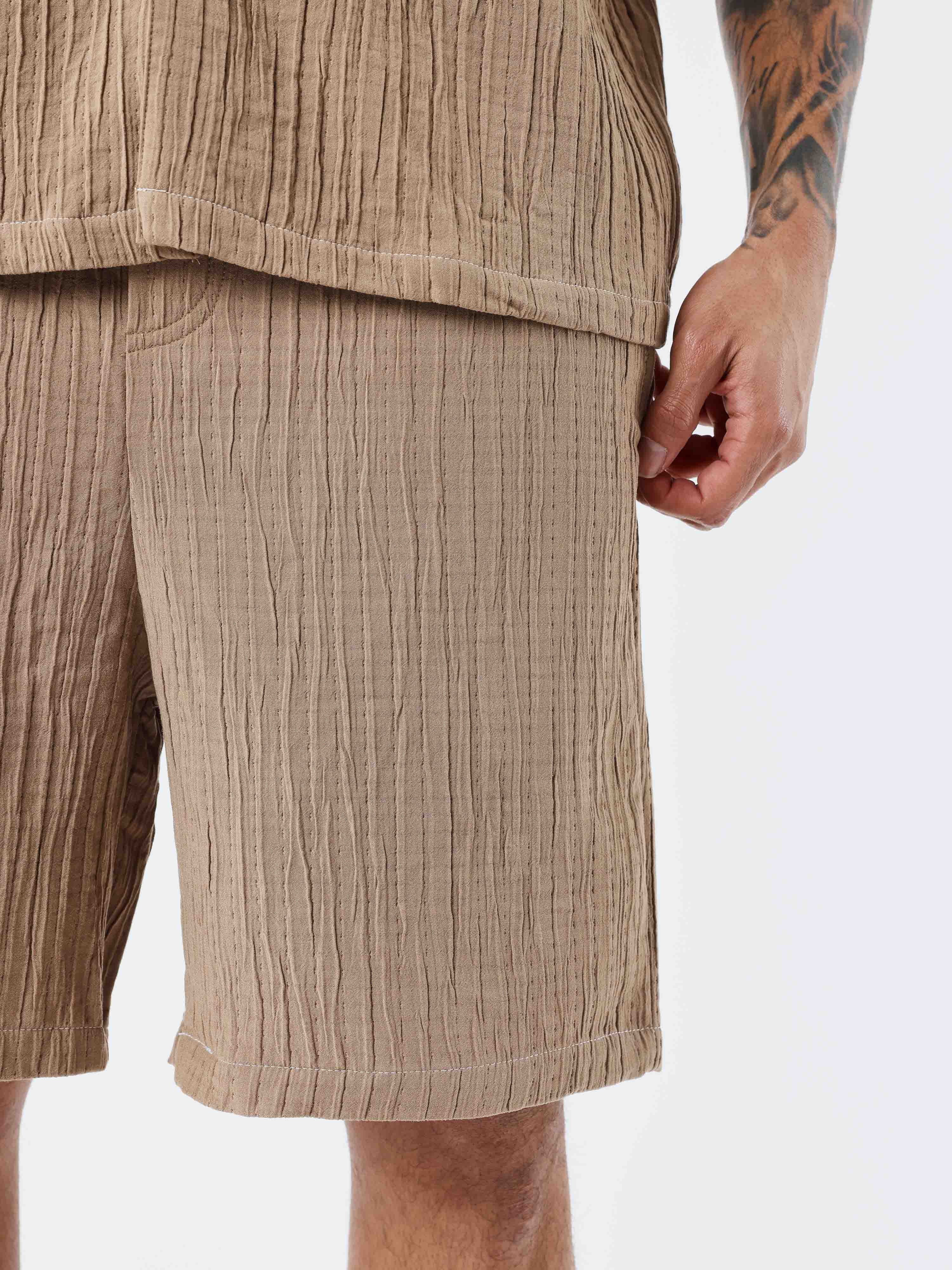 Short casual plisado-4