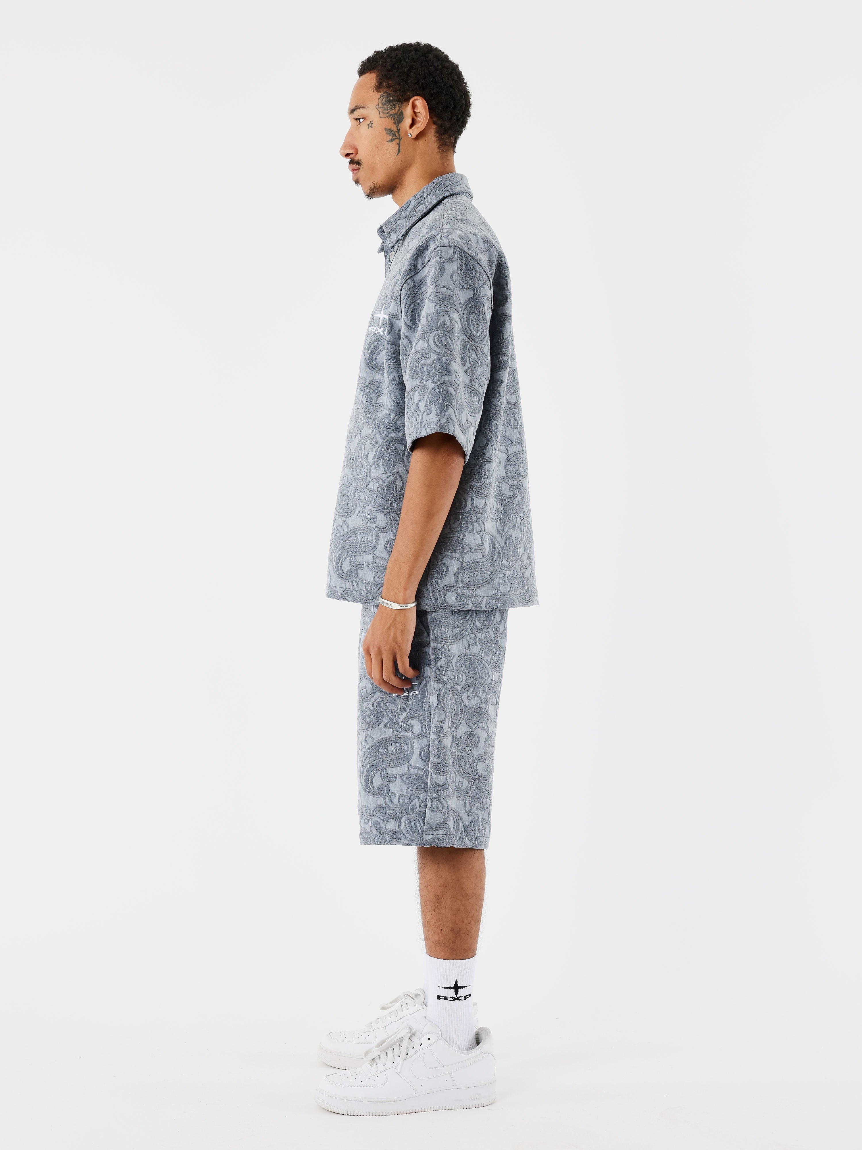 Short Kalash x PXP con motivo bandana-4