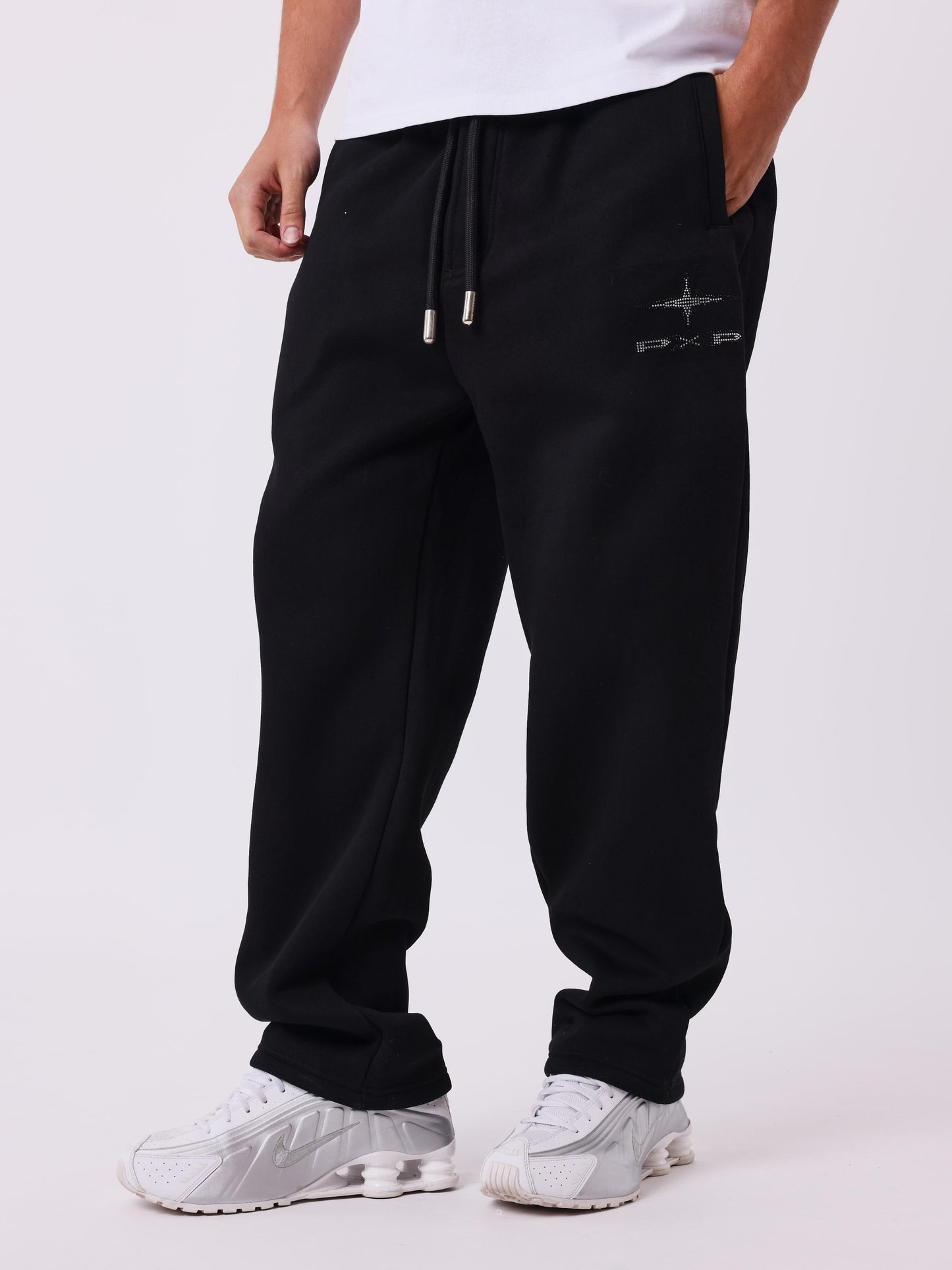 Pantaloni da jogging con strass