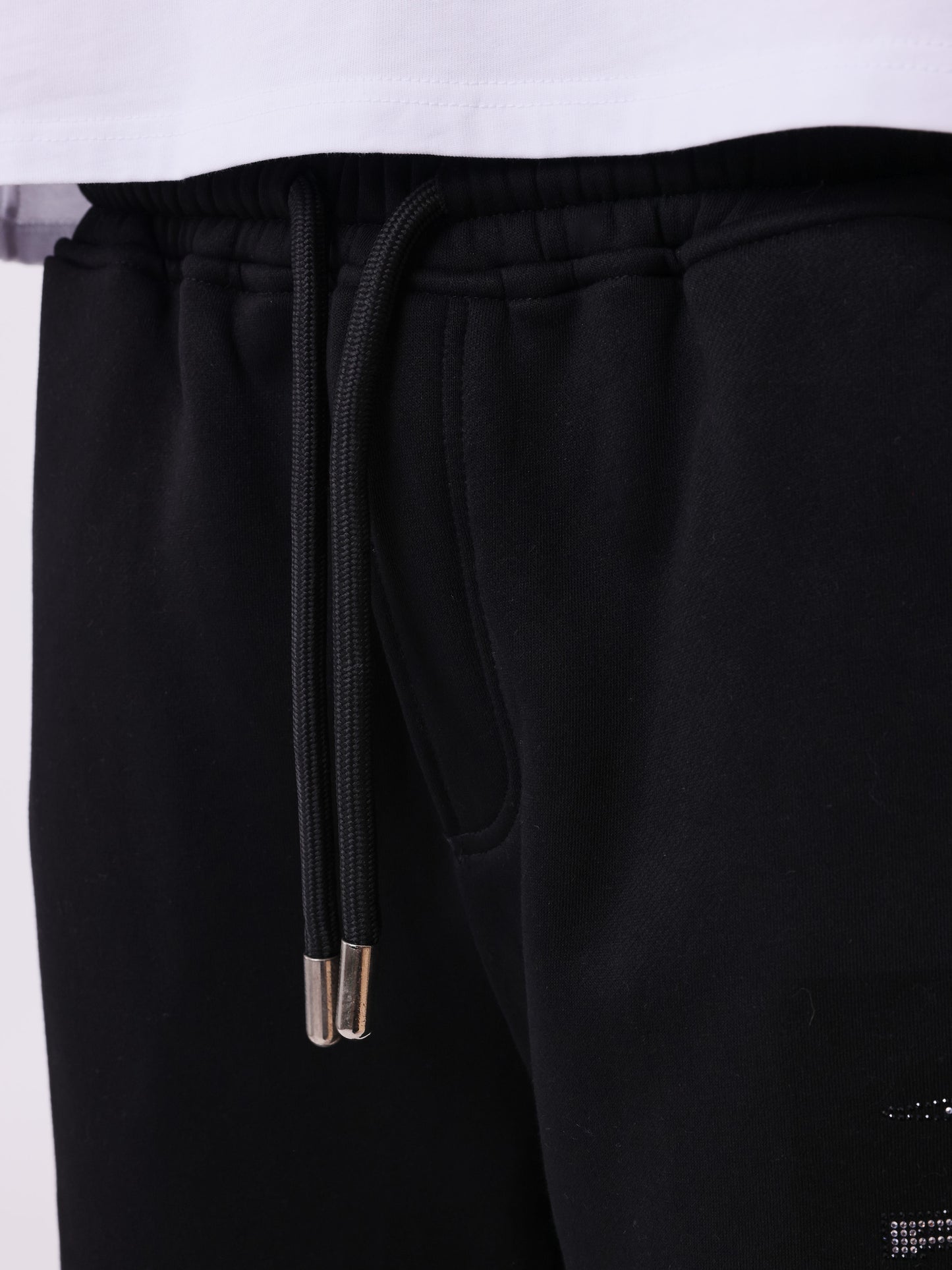 Pantaloni da jogging con strass