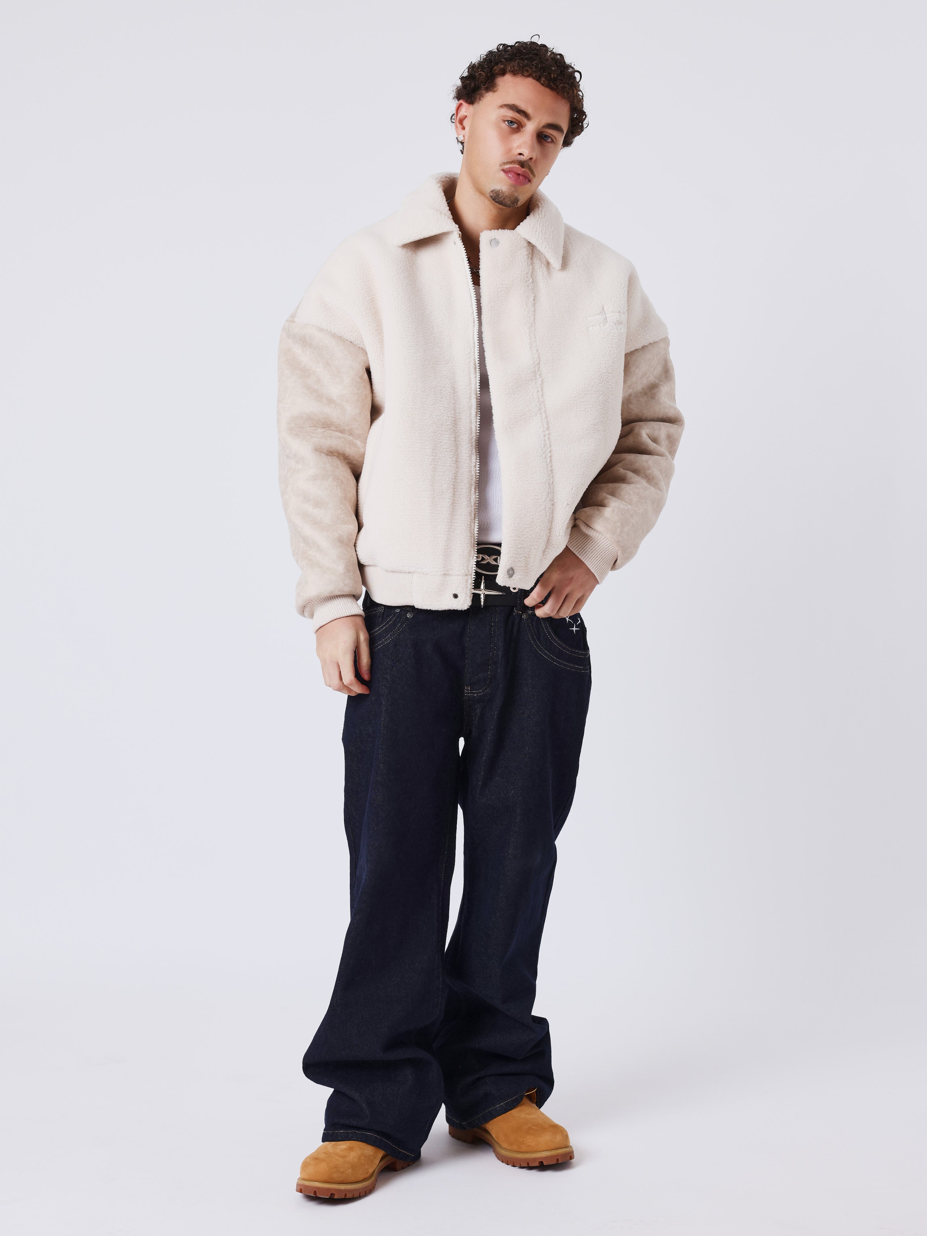 Veste sherpa bi-matière PXP-5