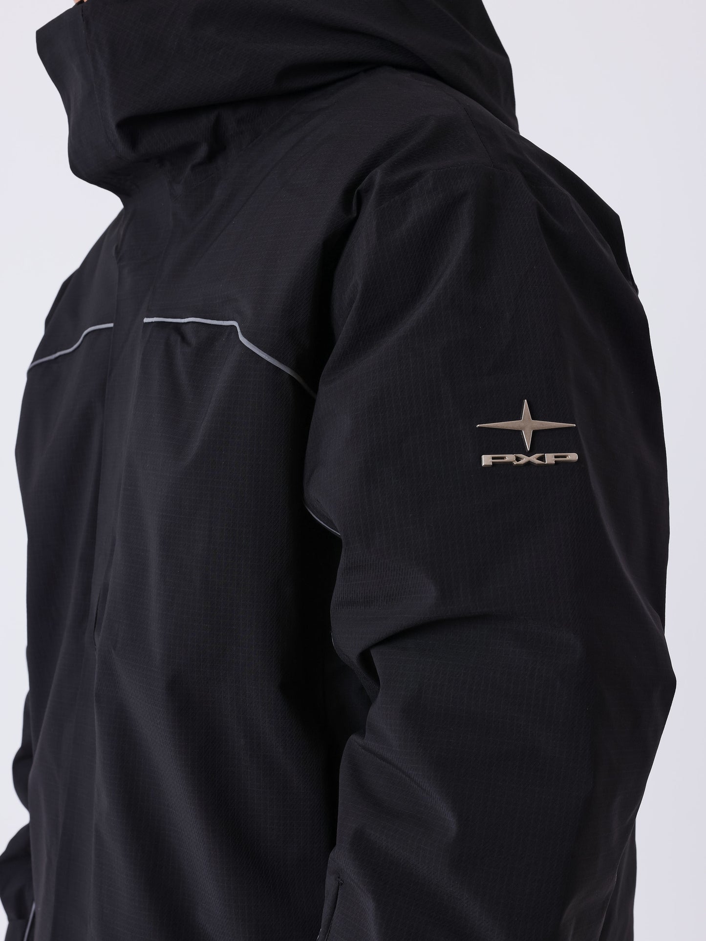 Wasserdichte Skijacke mit Daunenfüllung