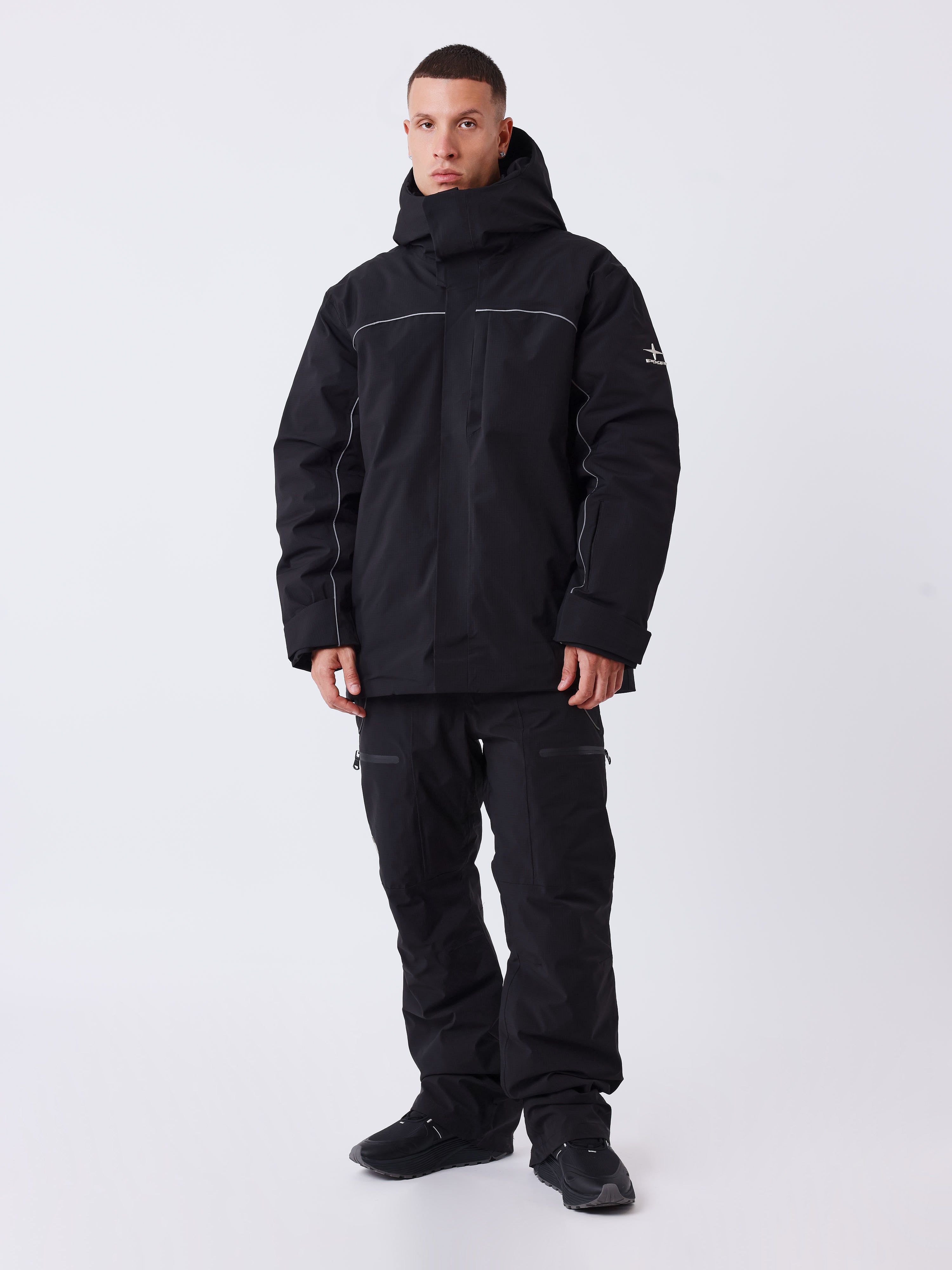 Wasserdichte Skihose mit Daunenfüllung-1
