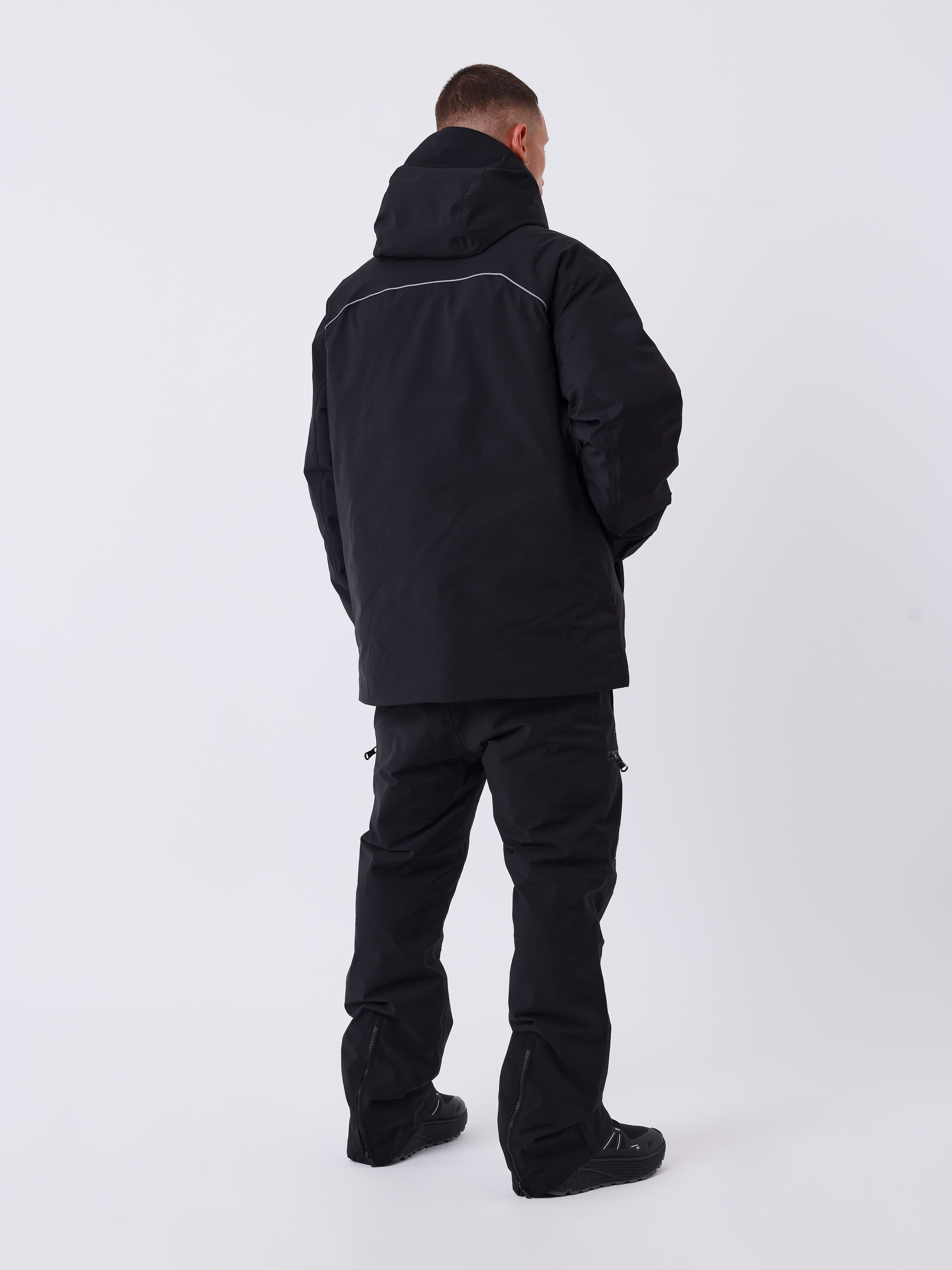 Wasserdichte Skihose mit Daunenfüllung-2