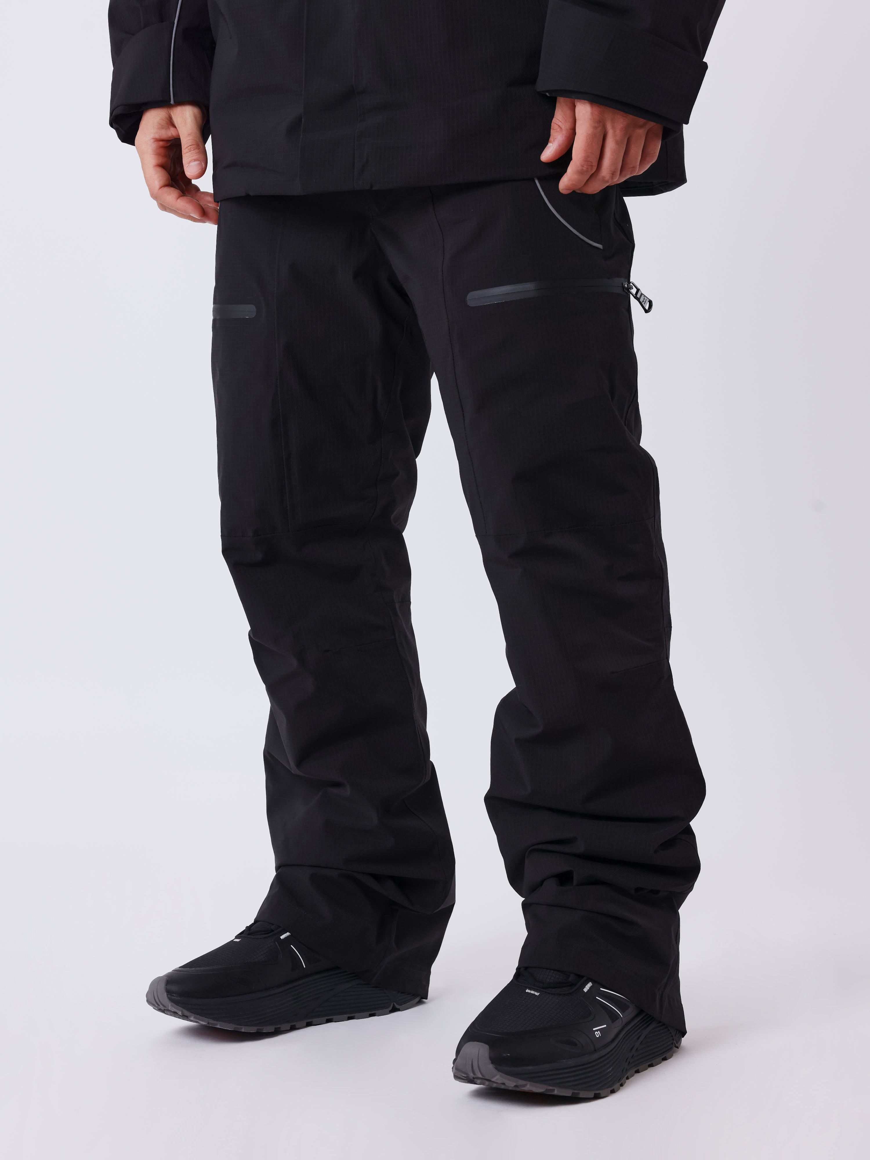 Wasserdichte Skihose mit Daunenfüllung-3