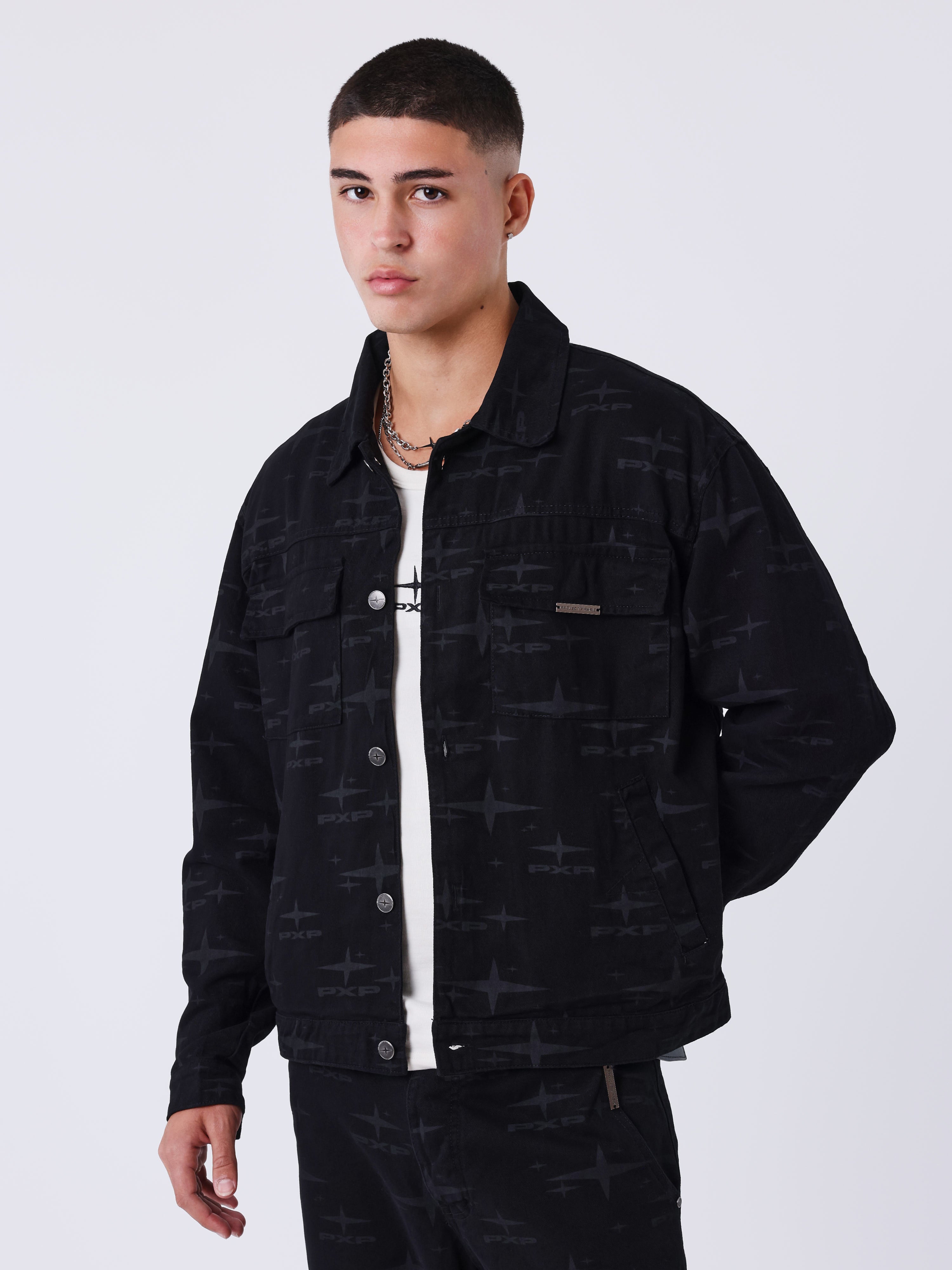 Giacca in denim Milkyway-1