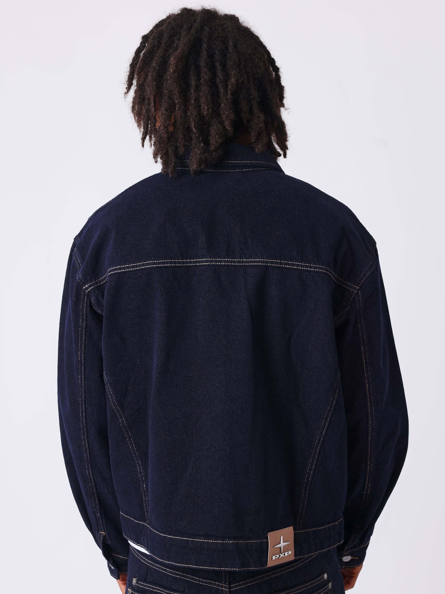 Raw denim jacket