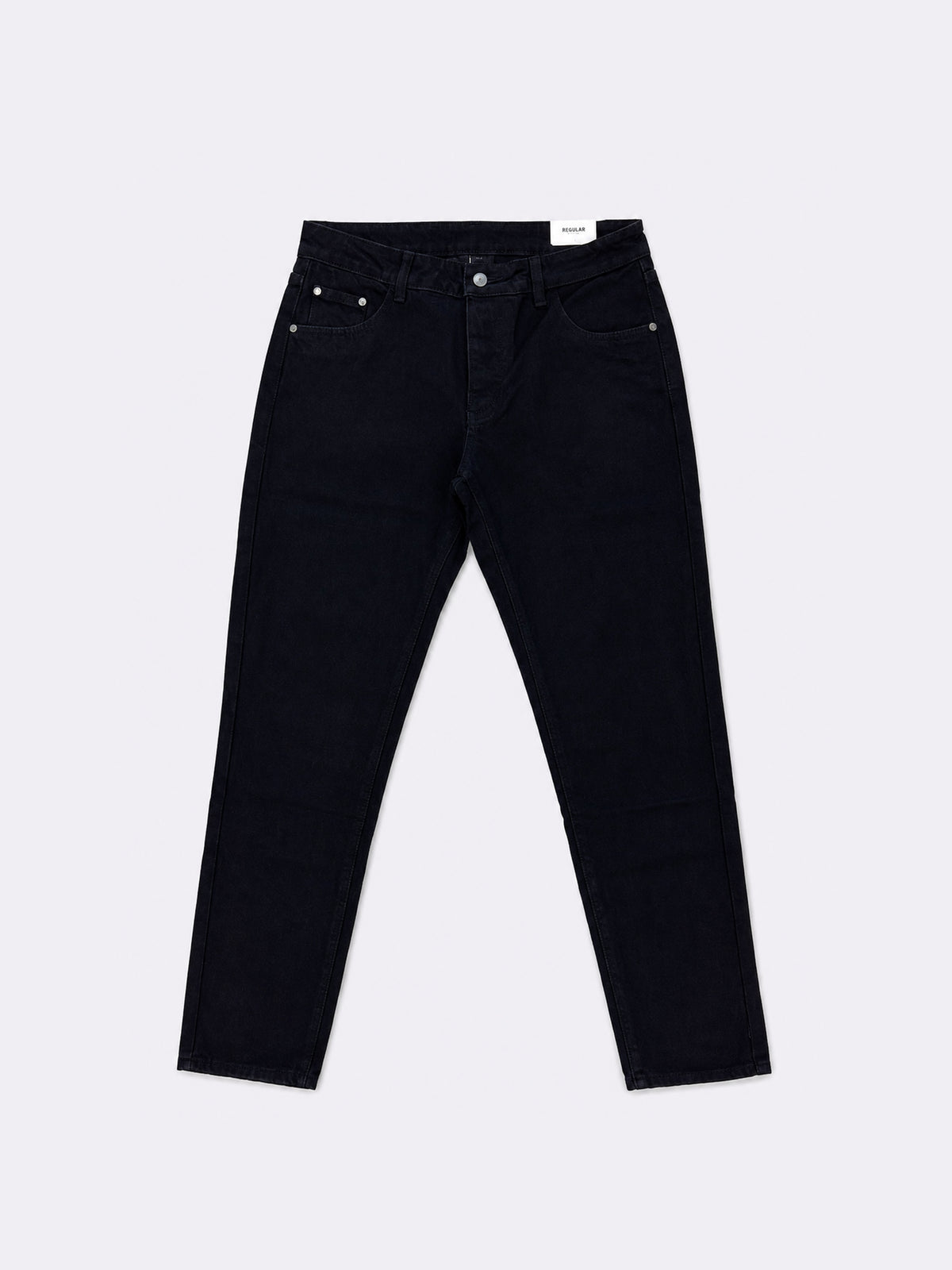 Rechte gescheurde jeans-1