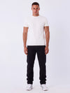 Straight fit washed jeans