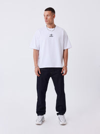 Jean slim en denim brut