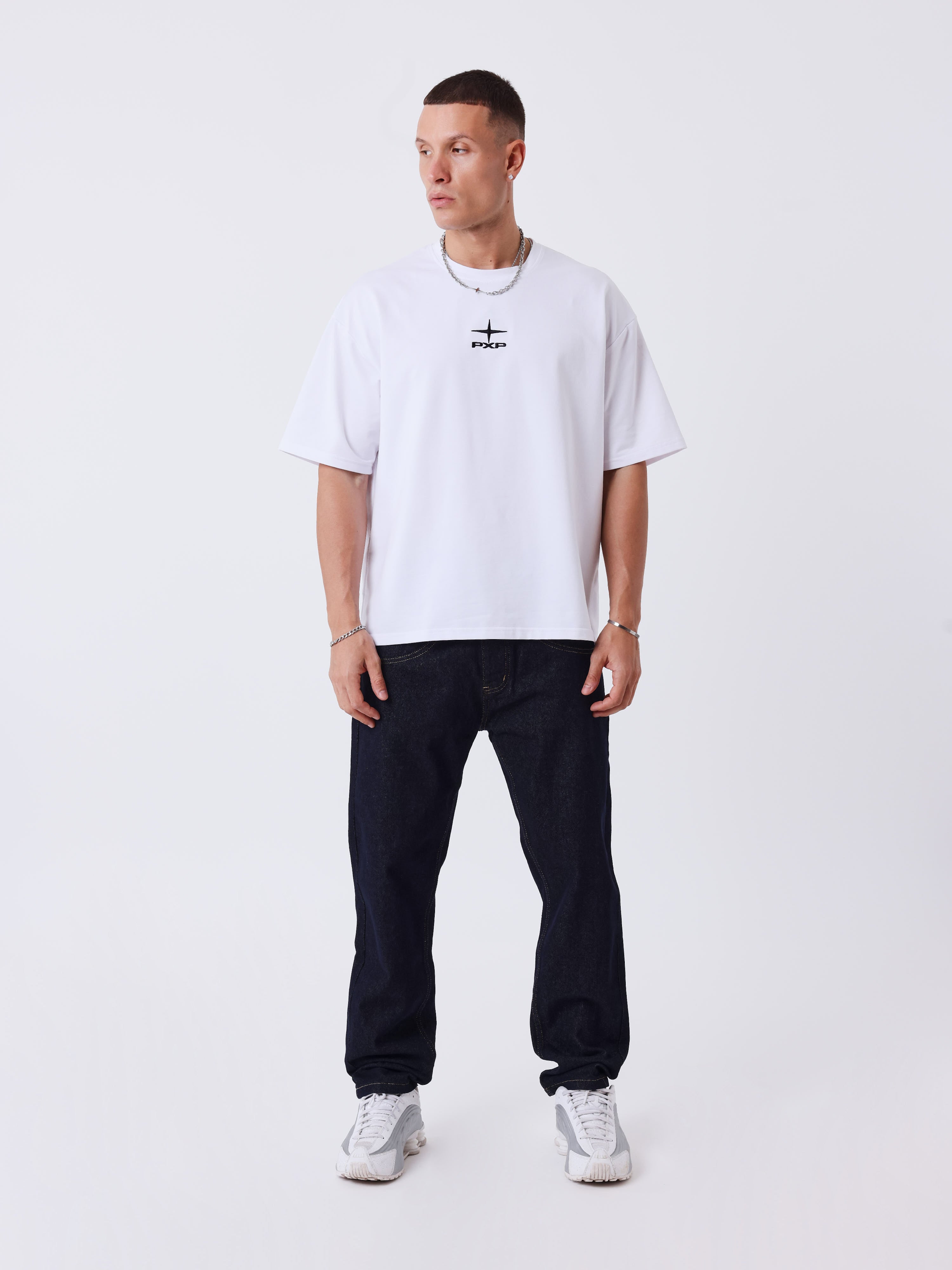 Slim fit jeans in raw denim-1