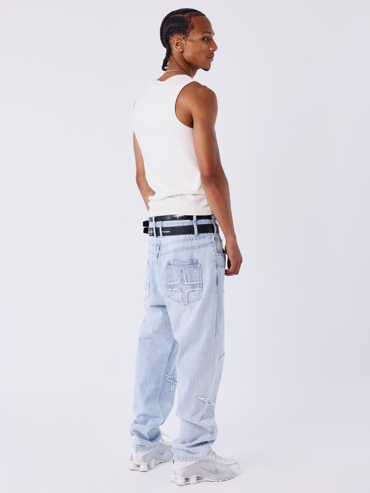 Jeans sbiadito taglio regular Polaris