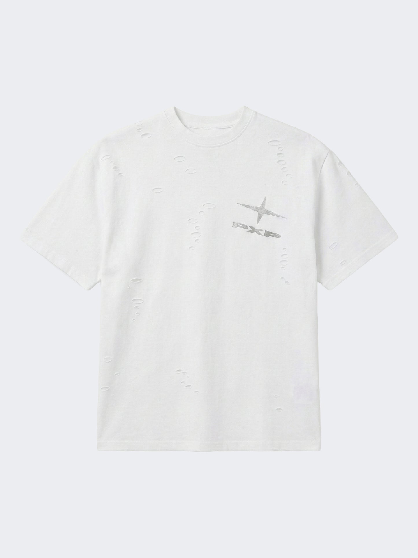 Camiseta com efeito texturizado