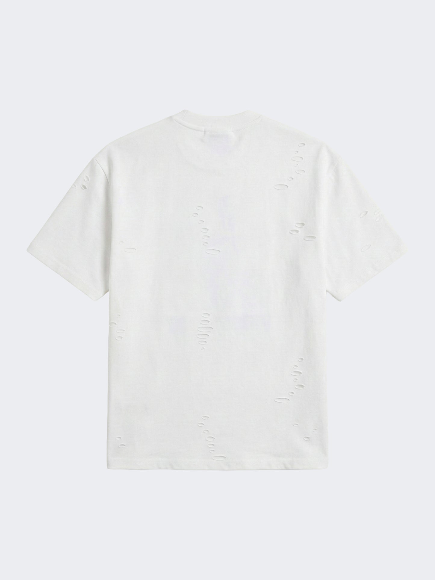 Camiseta com efeito texturizado