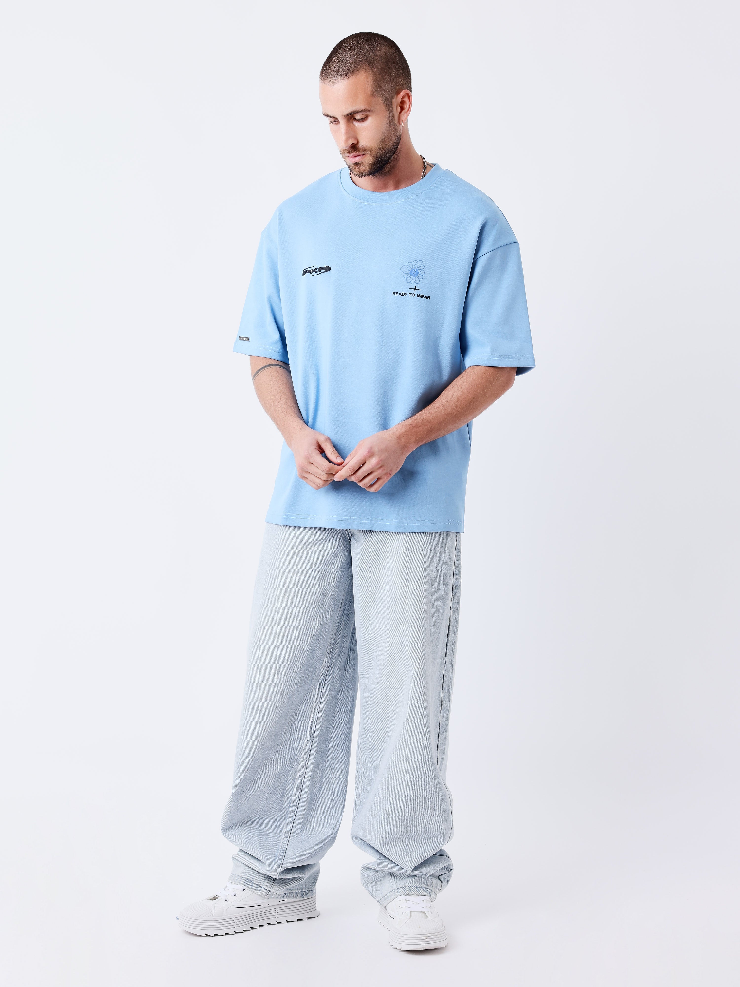 Short sleeve Street bloom T-shirt-5