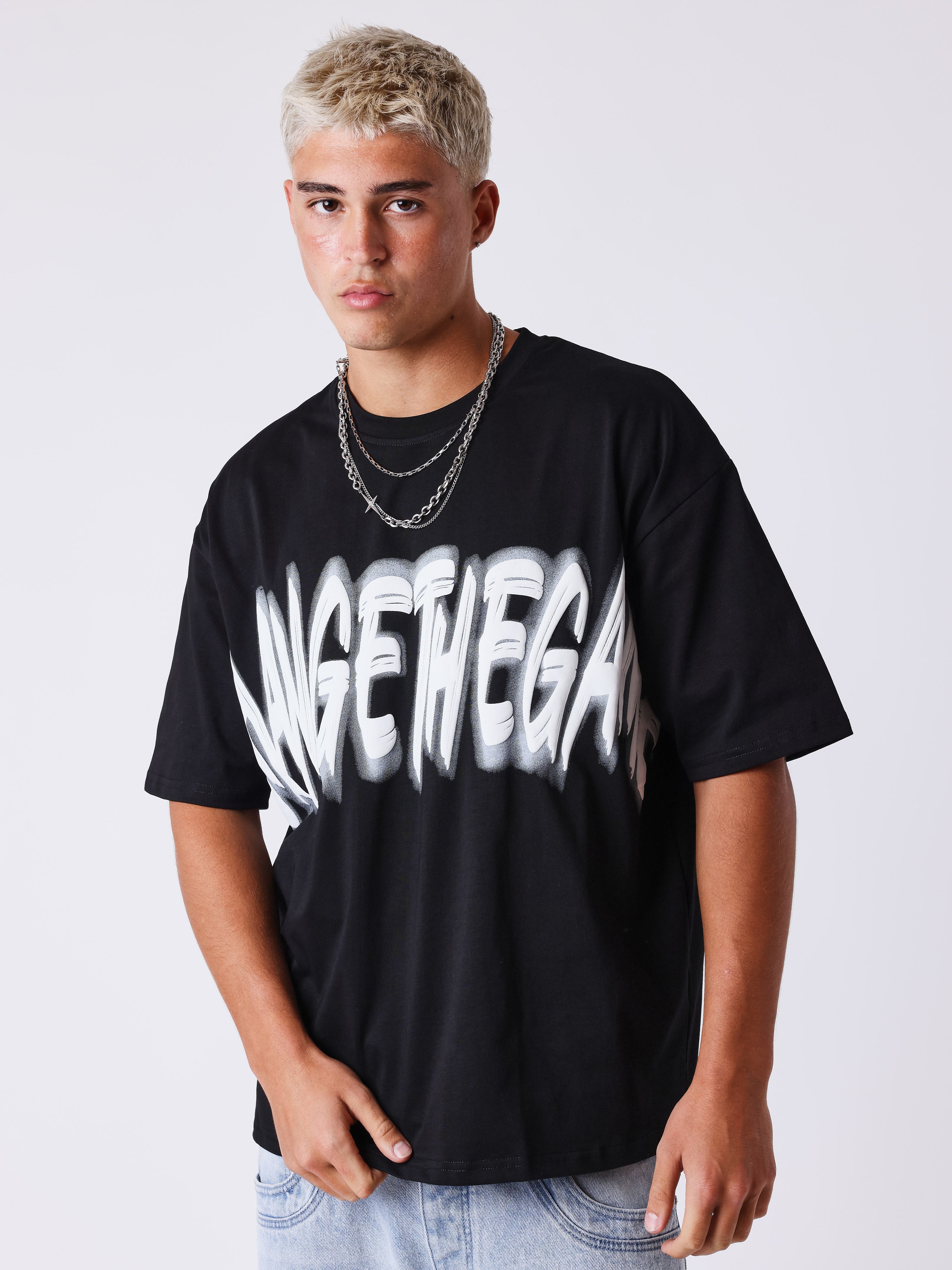 Camiseta de manga corta Graff-1