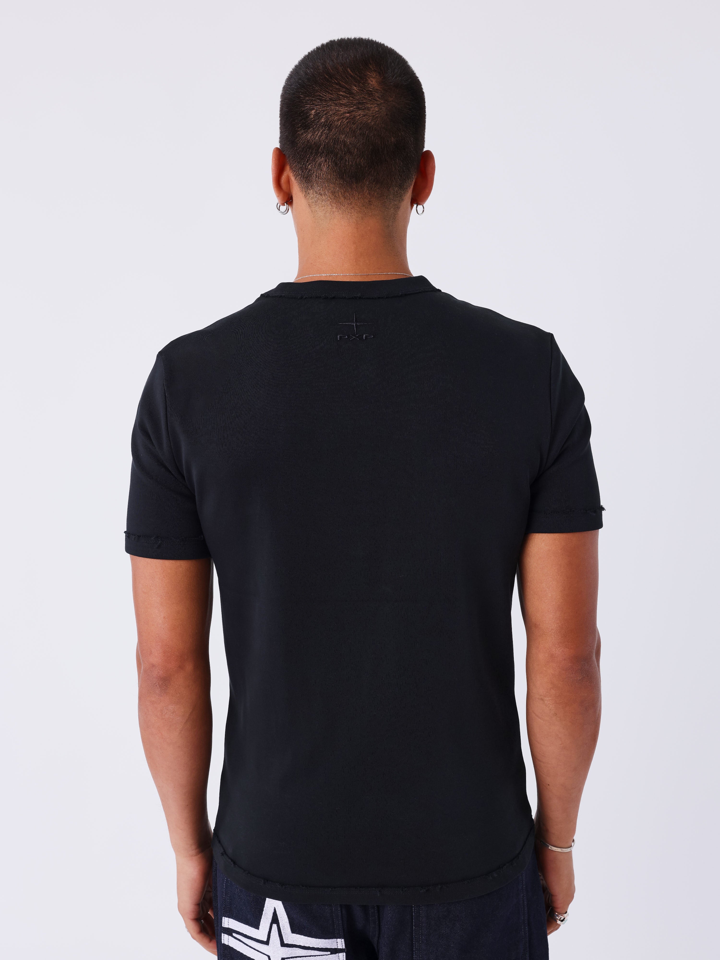 T-shirt manches courtes destroy-2