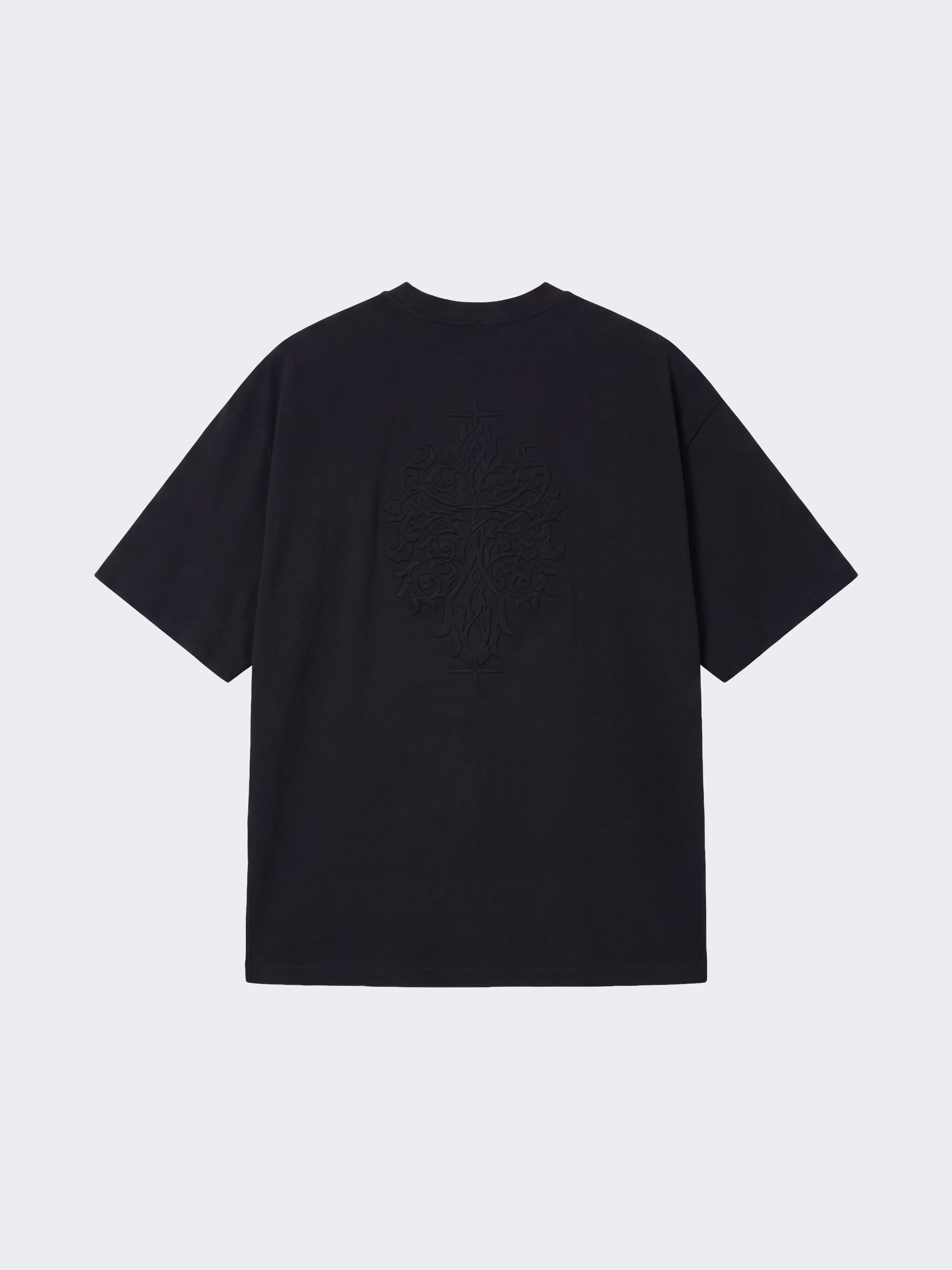 T-shirt à motif embossé-7
