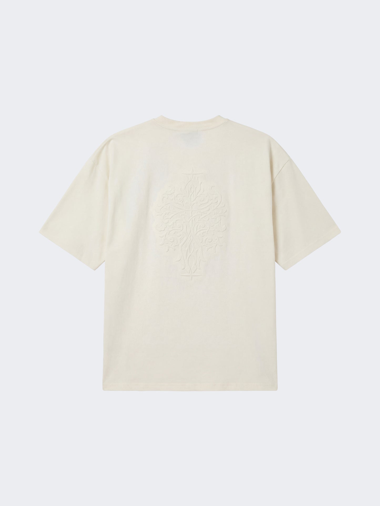 T-shirt à motif embossé