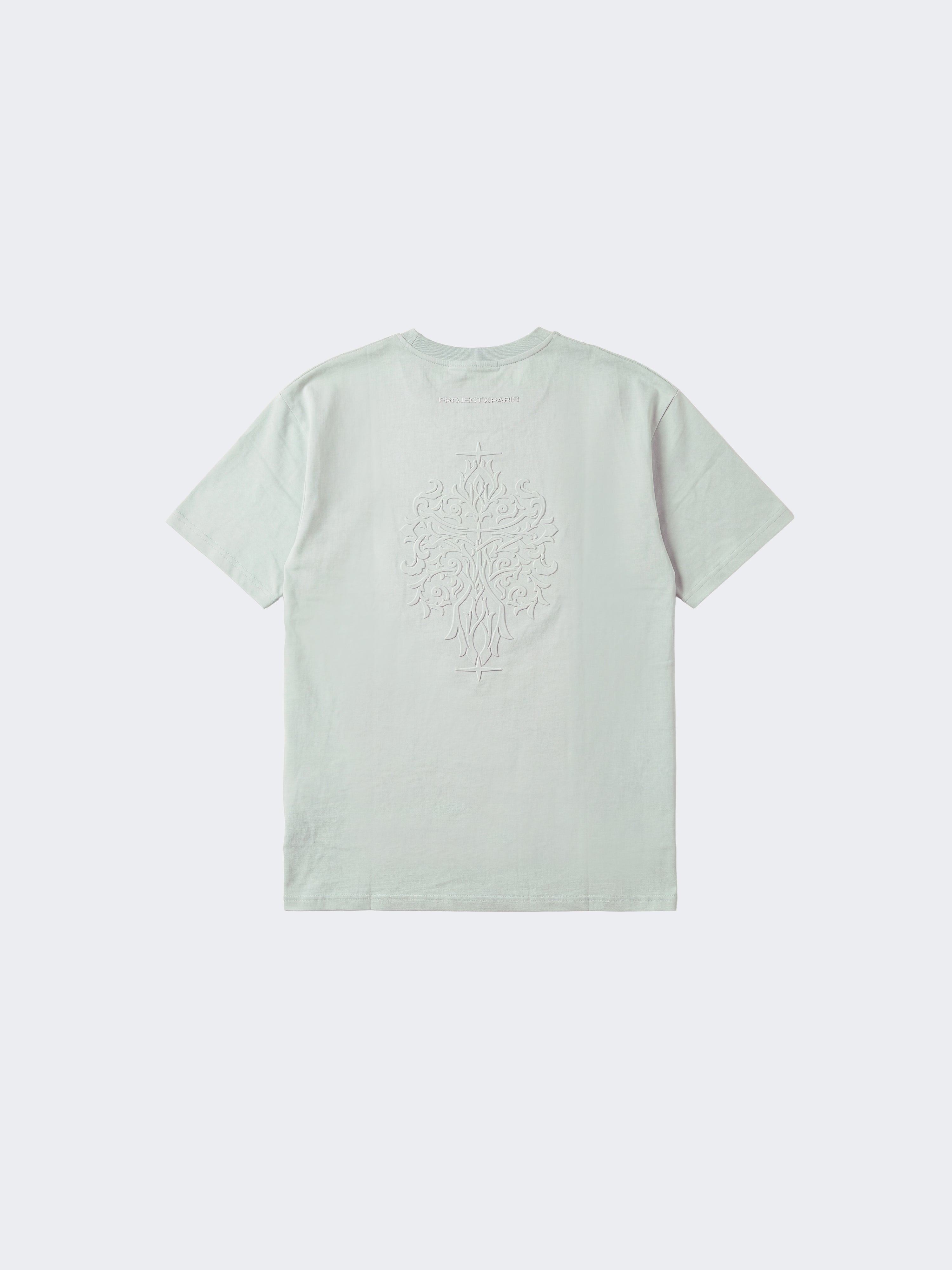 Camiseta com padrão em relevo-7