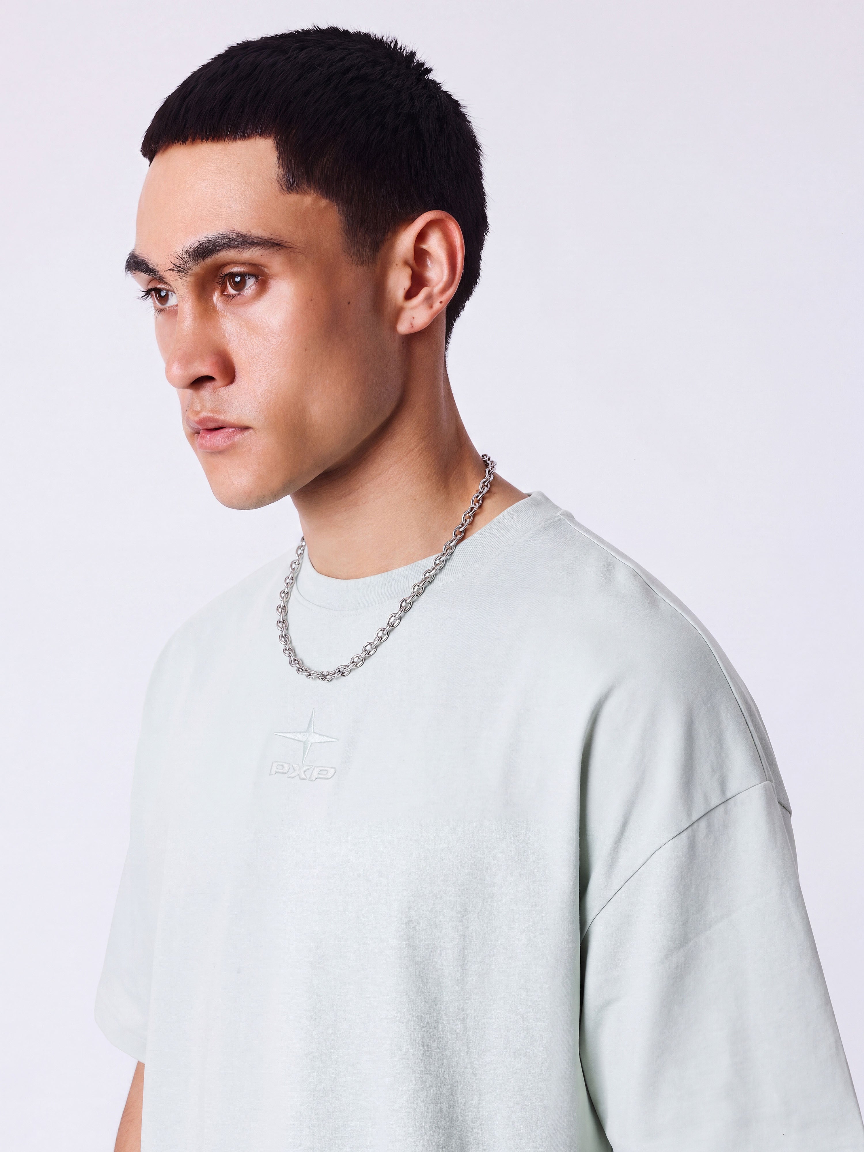 Camiseta com padrão em relevo-4
