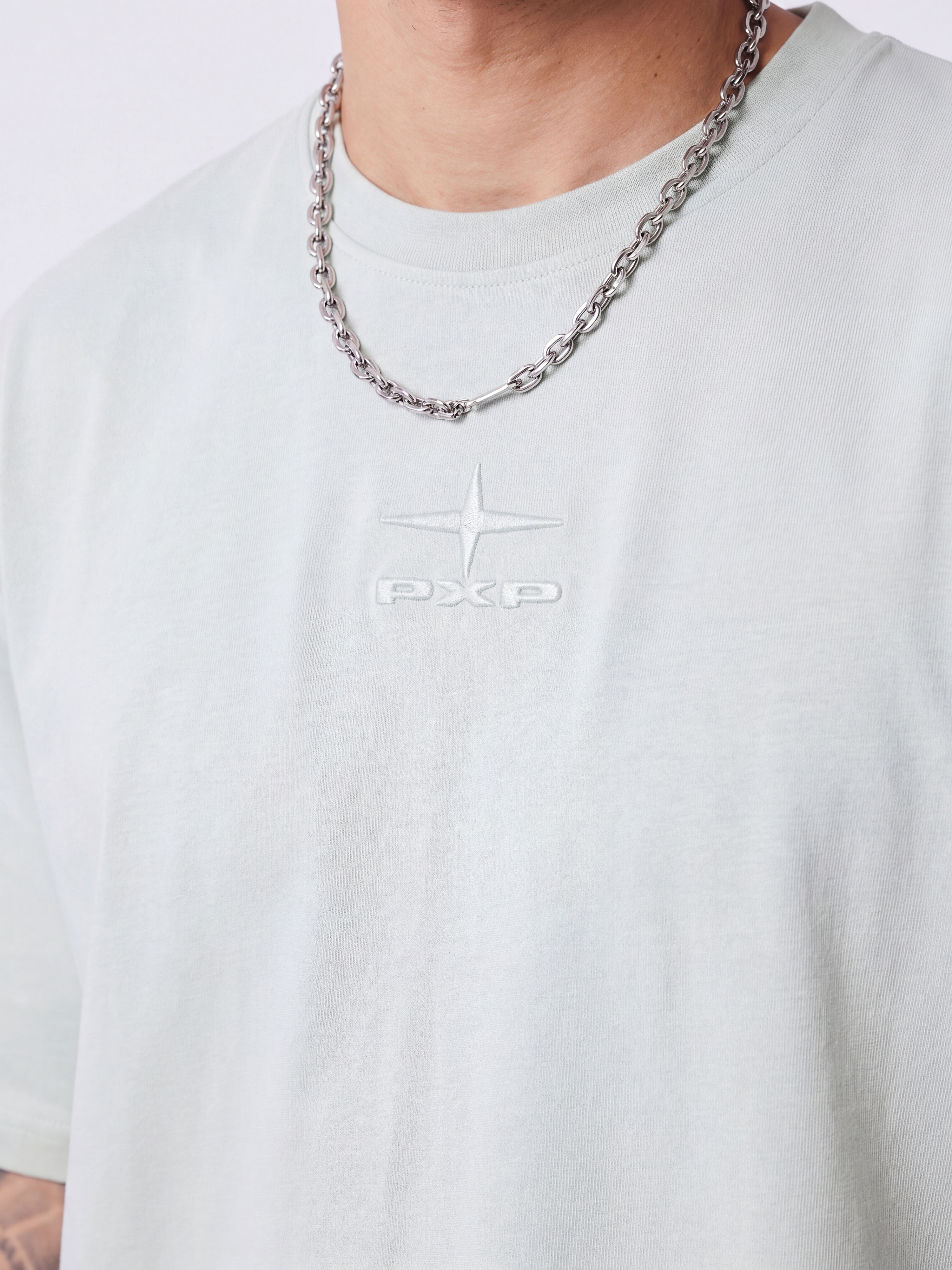 Camiseta com padrão em relevo-3