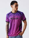 Jersey fit liukuvärjätty