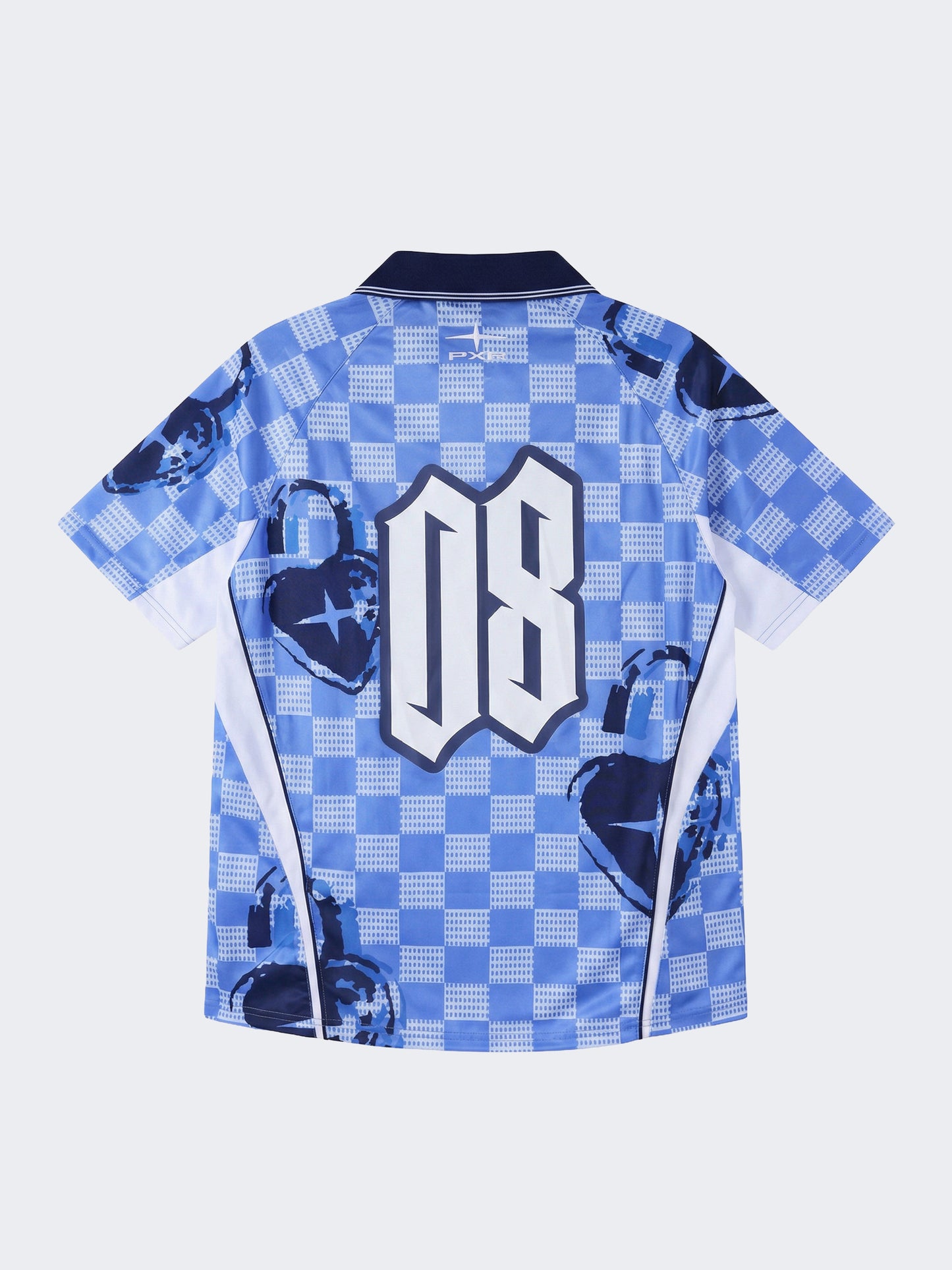 Maillot manches courtes à col polo Love story