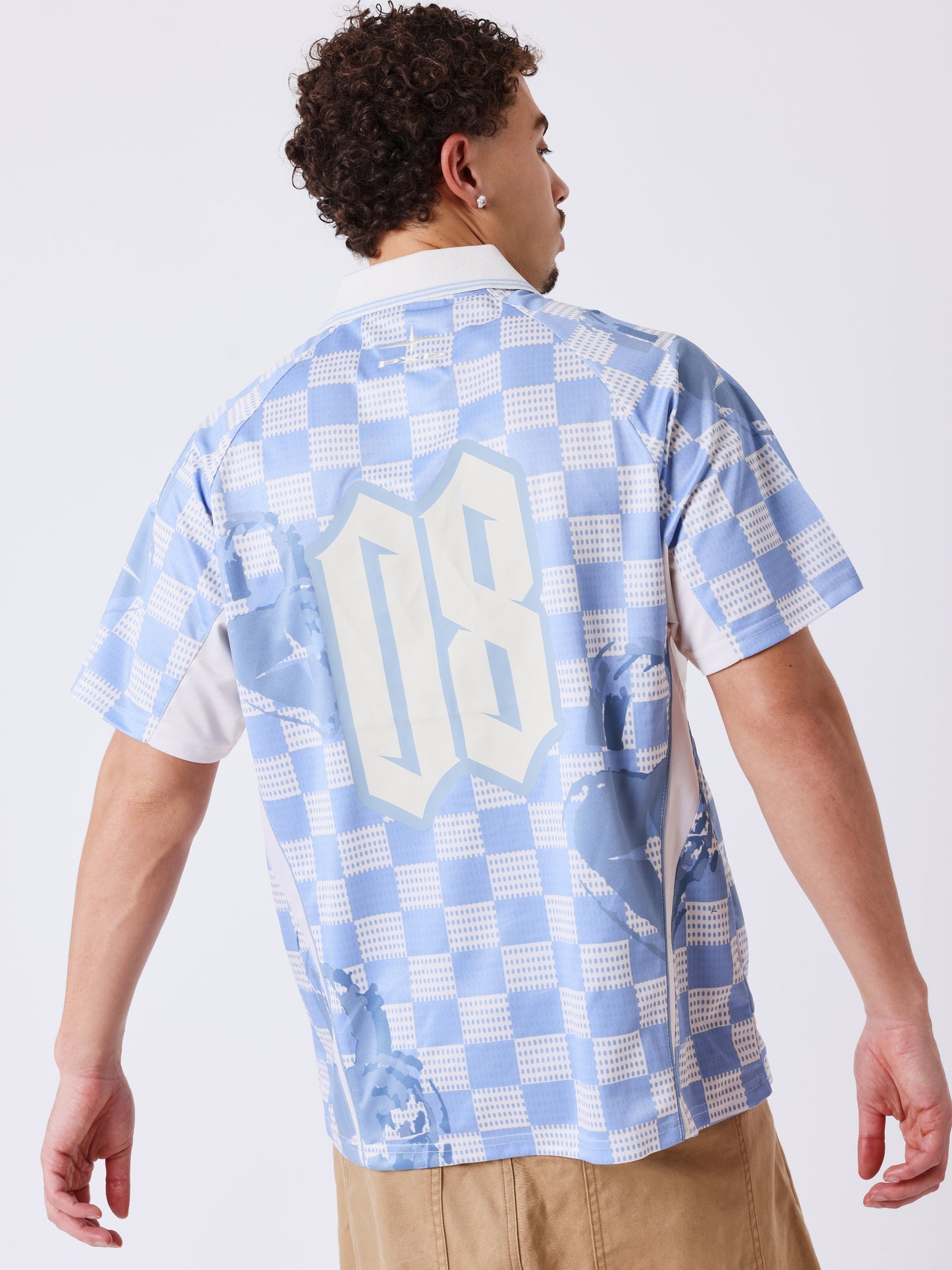 Maillot manches courtes à col polo Love story