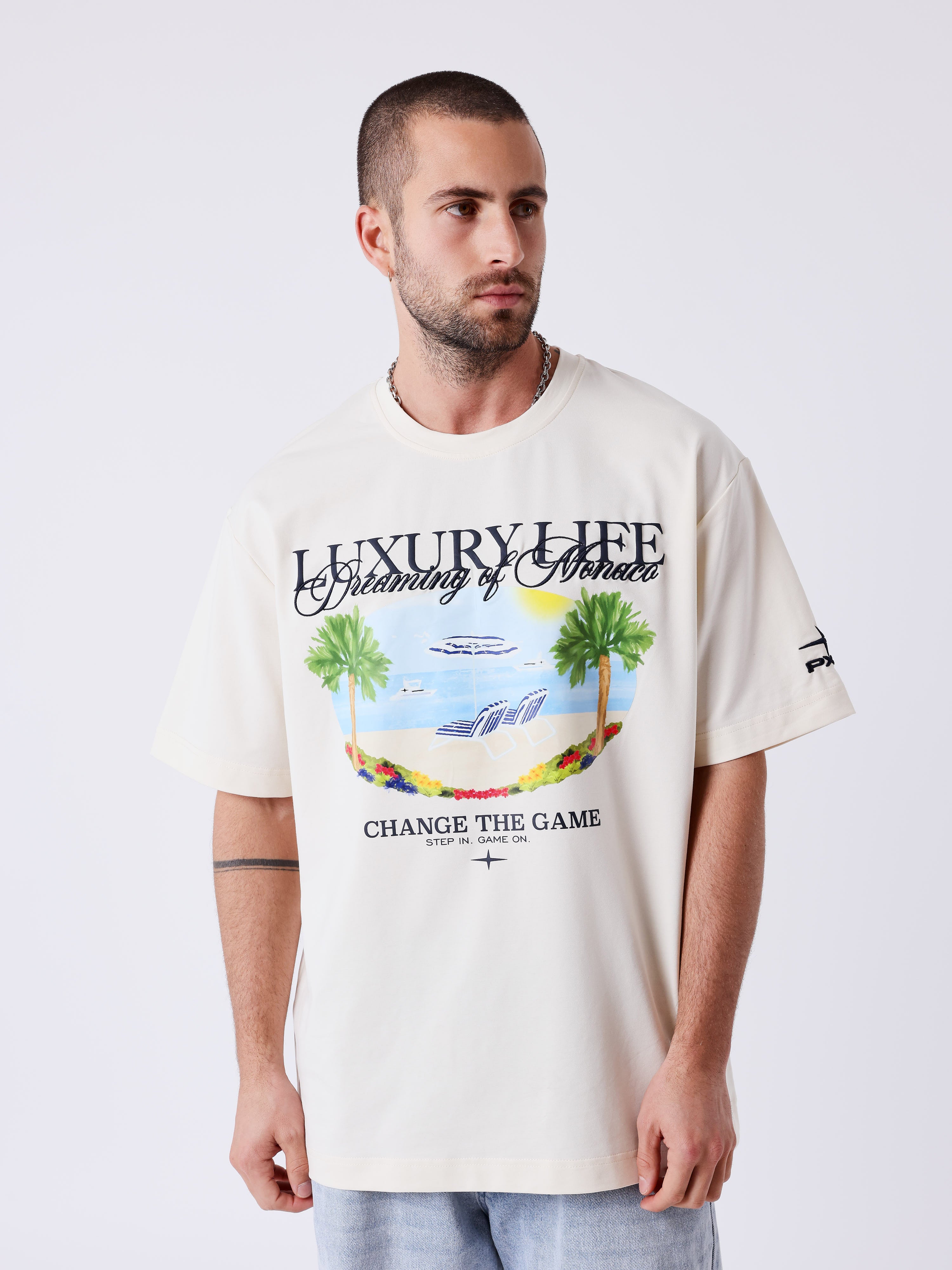 Camiseta estampada Mónaco-1