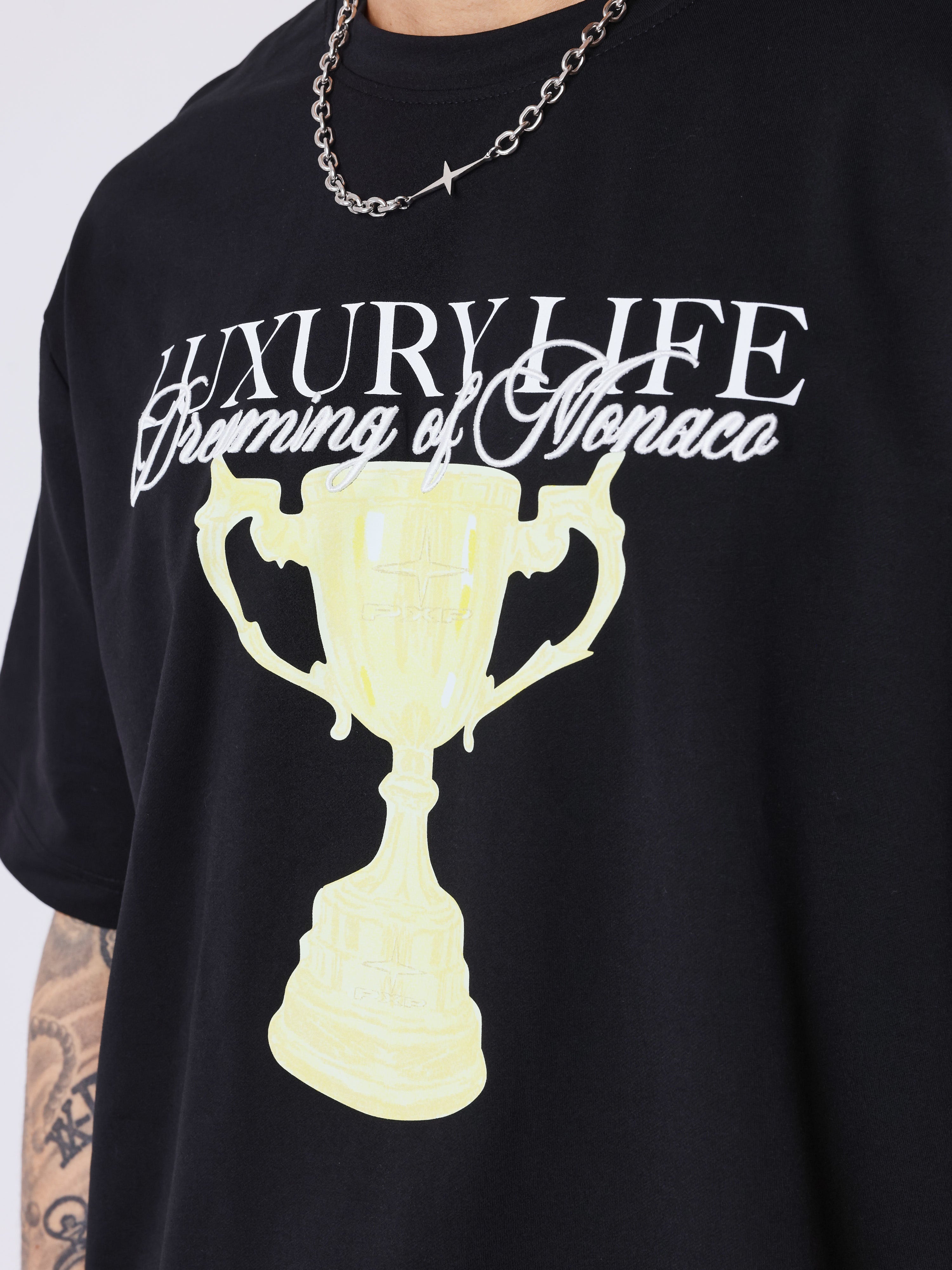 T-shirt imprimé et brodé motif Champion-3