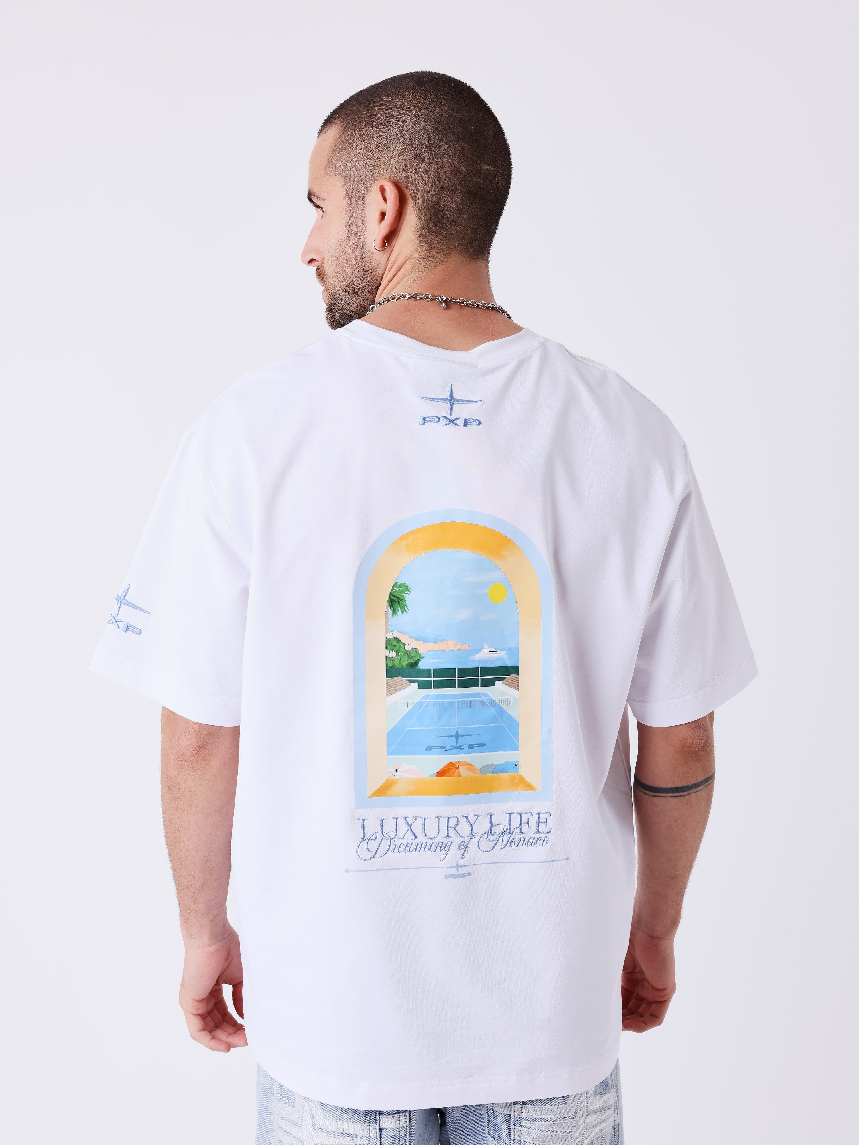 Tricou cu mâneci scurte Monaco Ilustrație-2