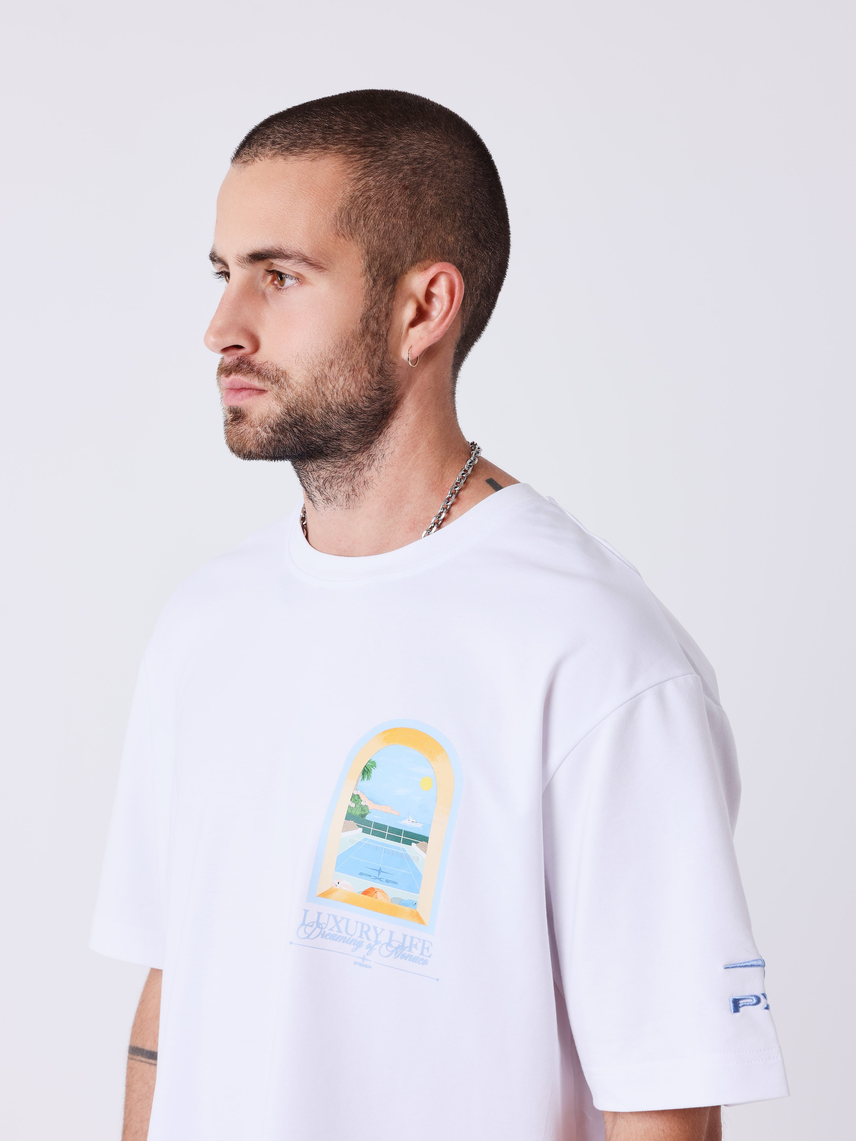 Tricou cu mâneci scurte Monaco Ilustrație-3