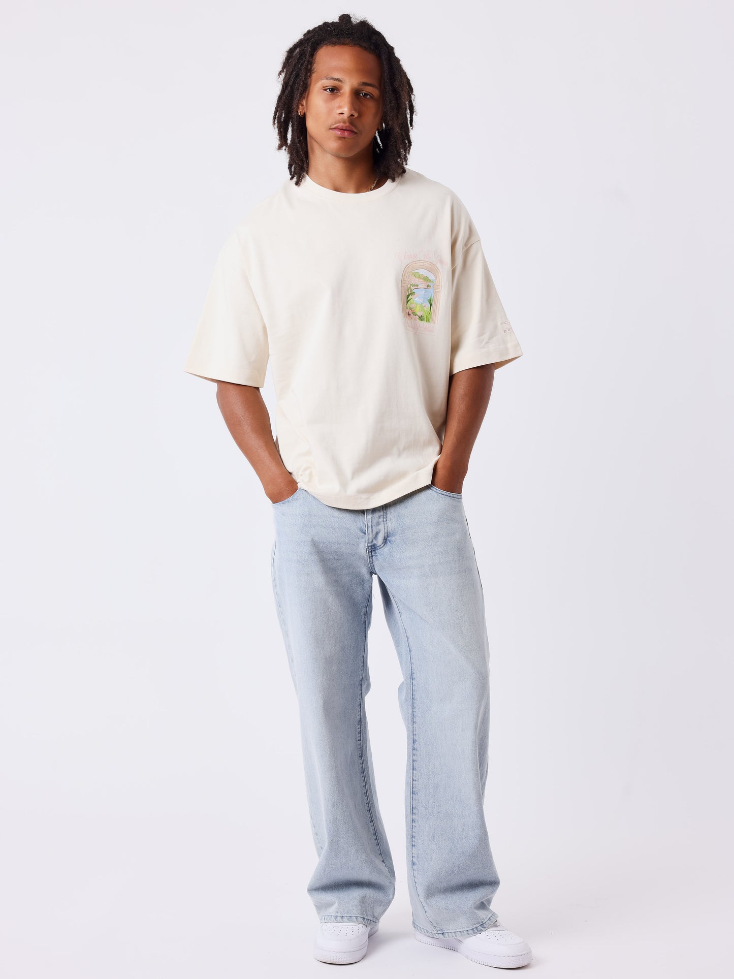 T-shirt manches courtes Monaco Illustration
