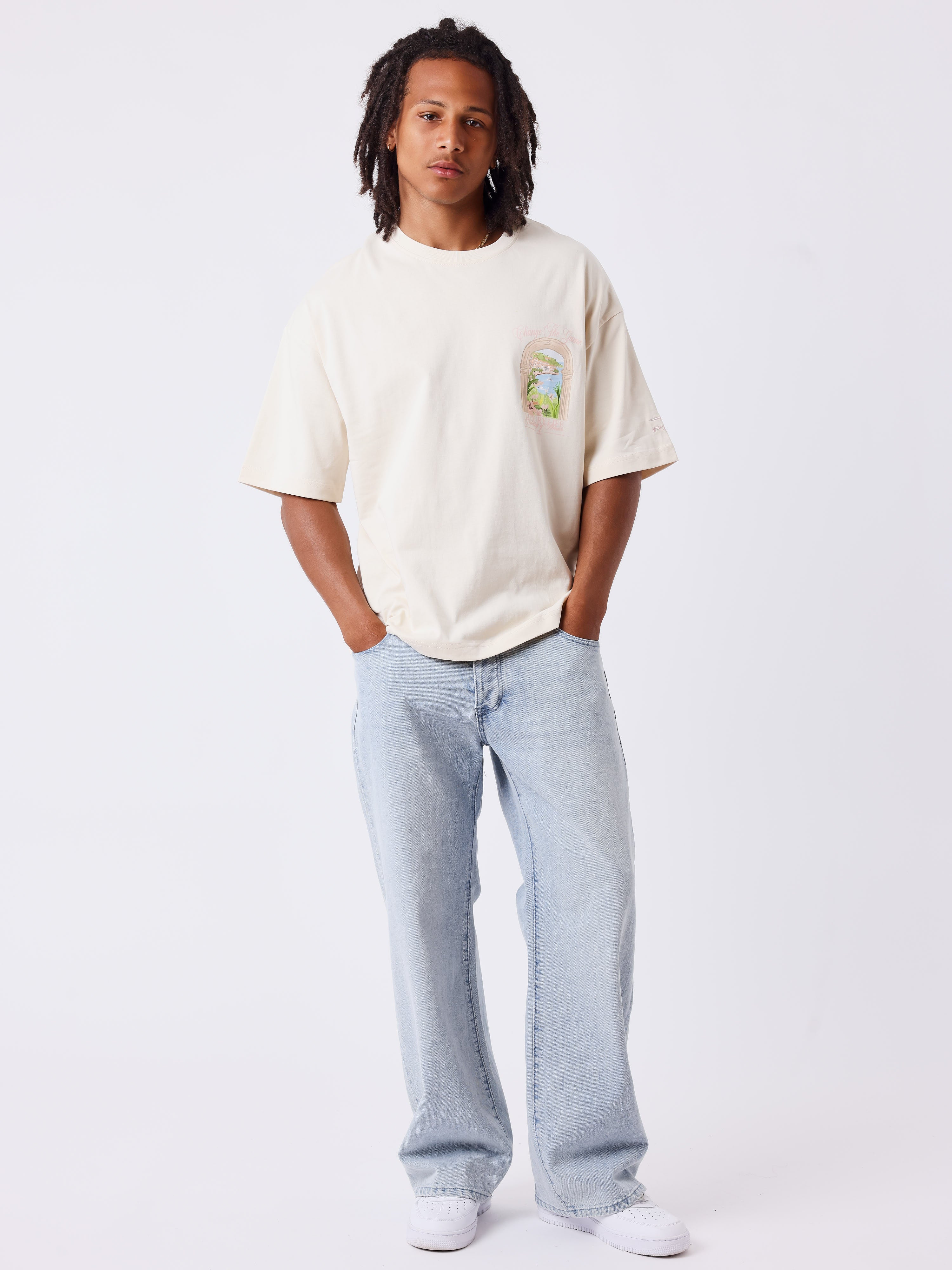 T-shirt manches courtes Monaco Illustration-5