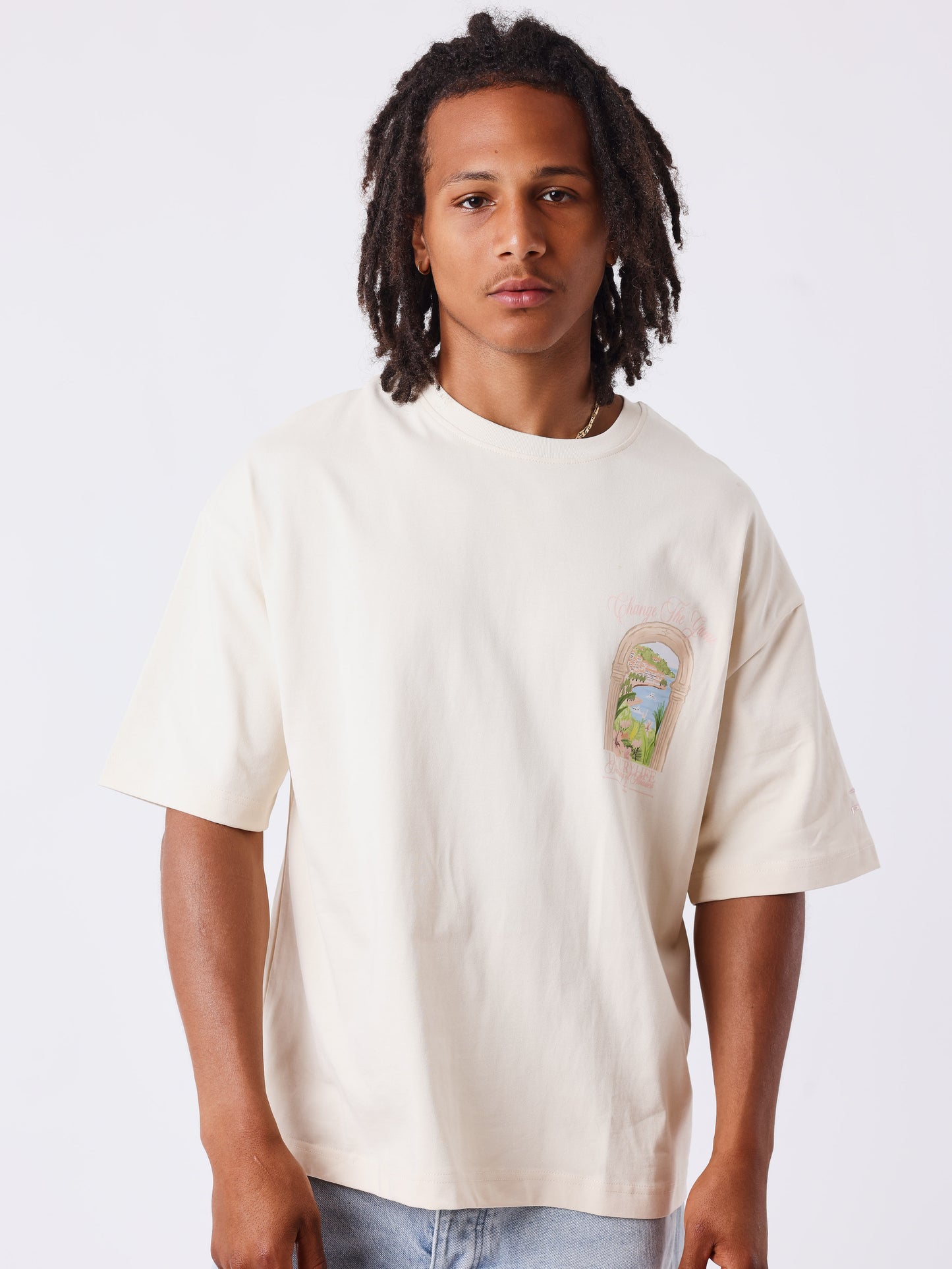 T-shirt manches courtes Monaco Illustration