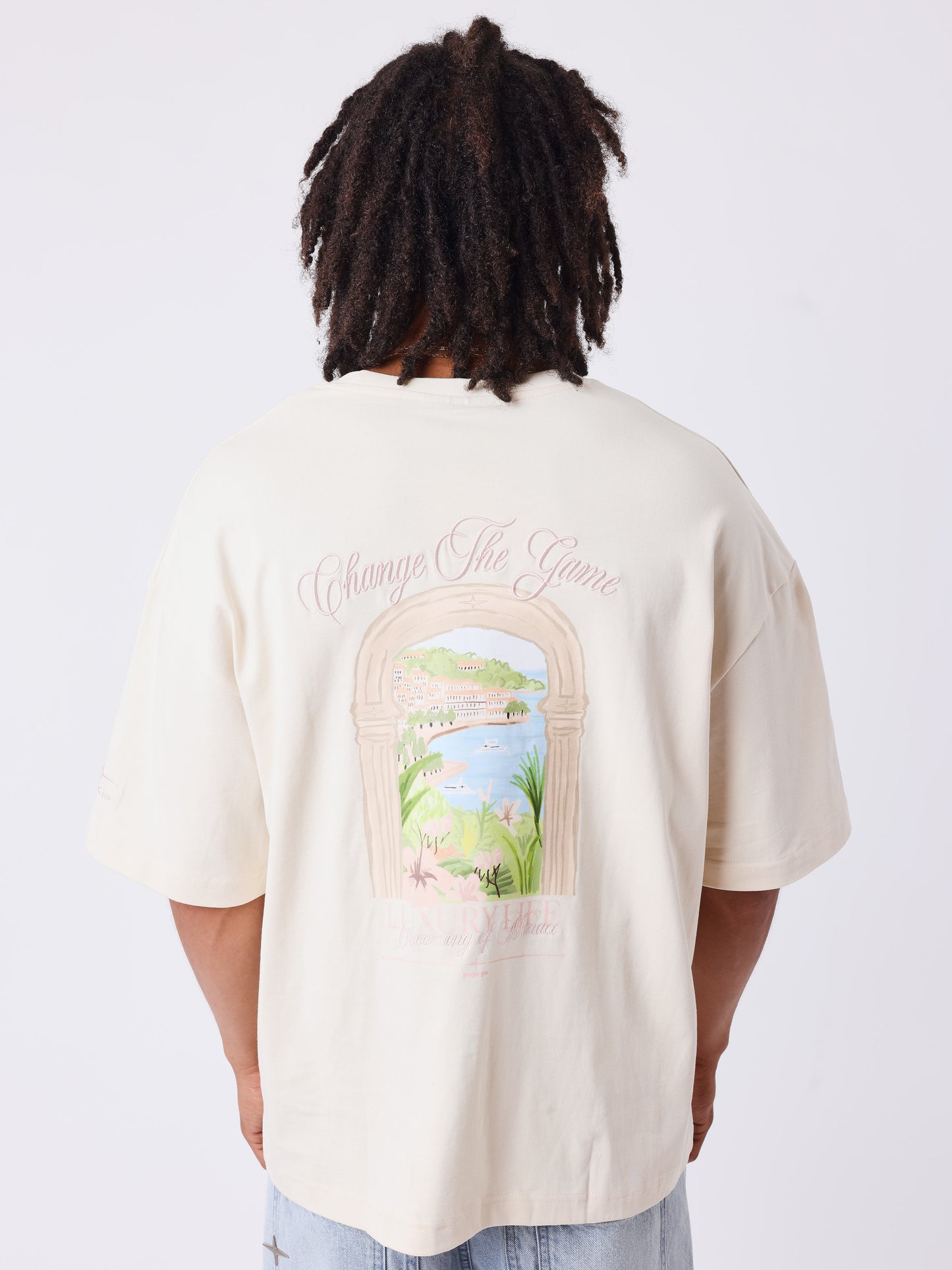 T-shirt manches courtes Monaco Illustration