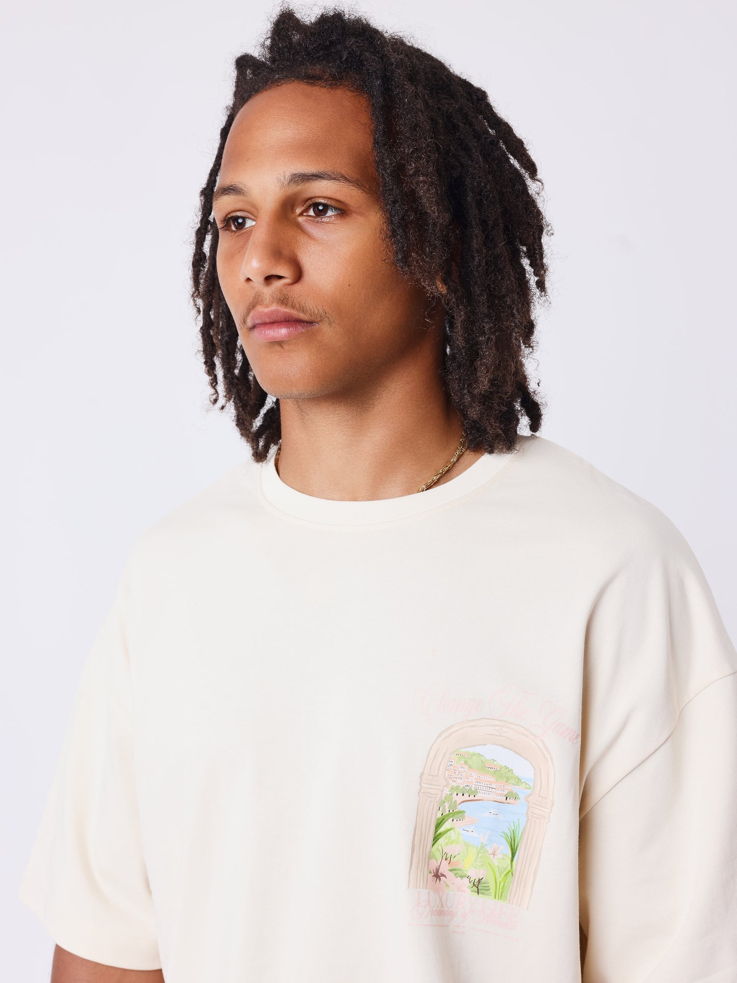 T-shirt manches courtes Monaco Illustration