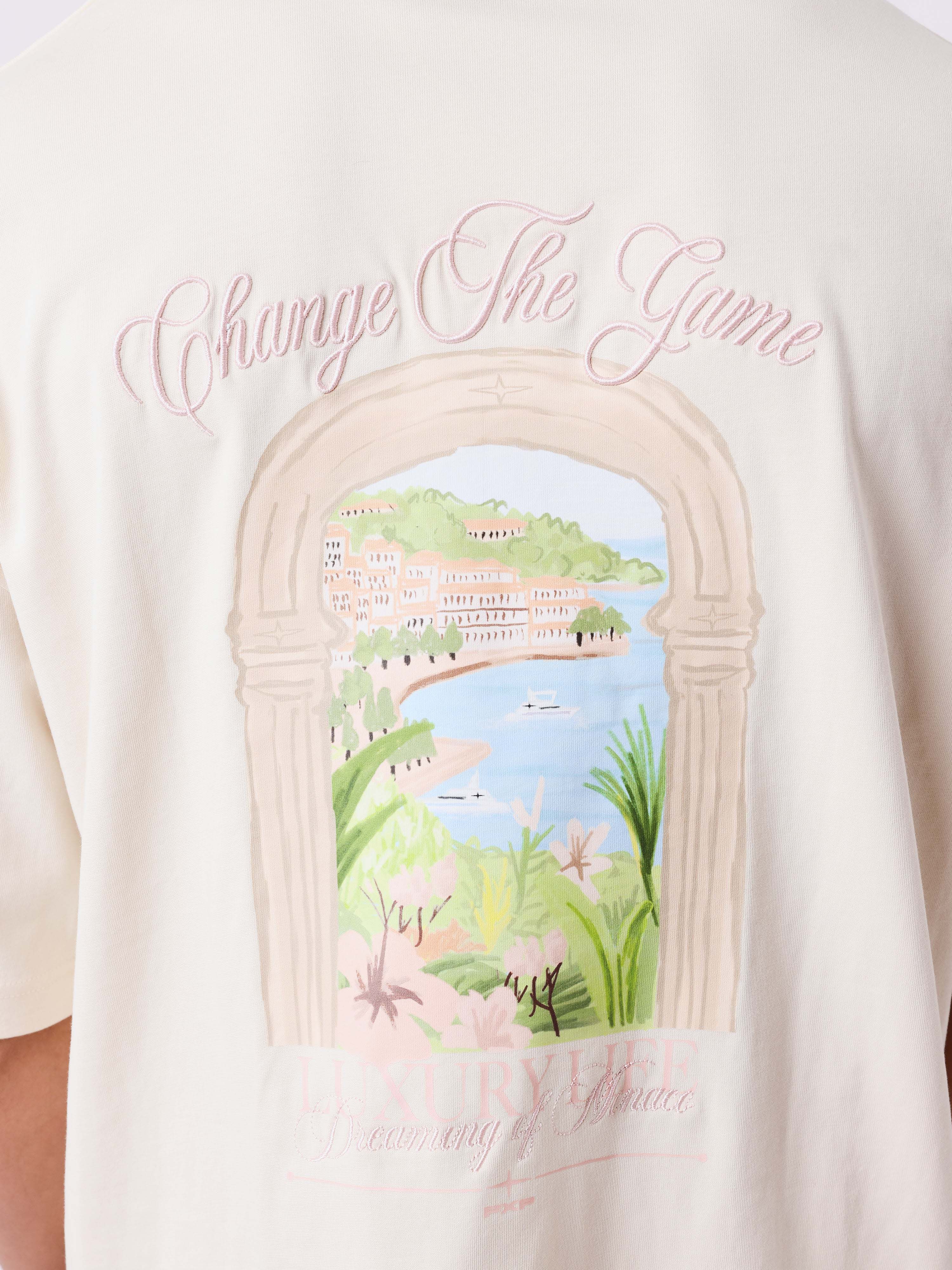T-shirt manches courtes Monaco Illustration-3