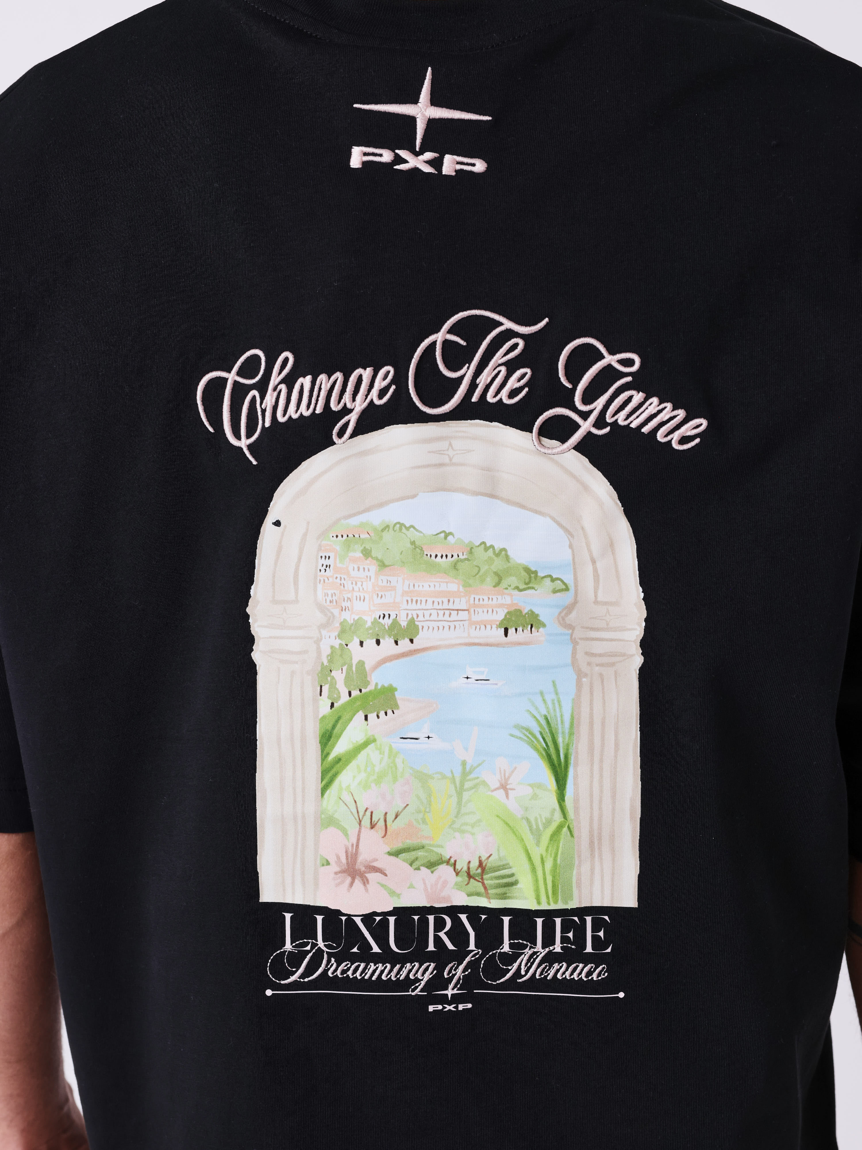 T-shirt z krótkim rękawem Monaco Ilustracja-6