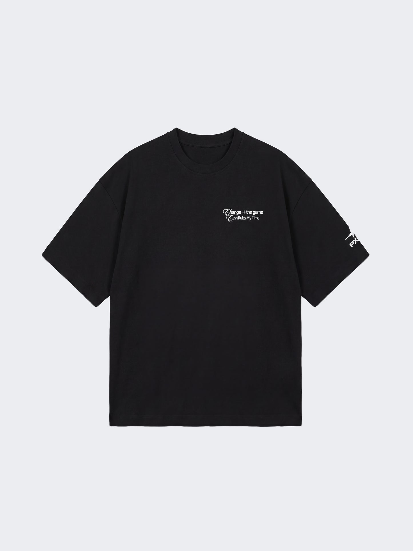 Tricou imprimat Cash Rules My Time