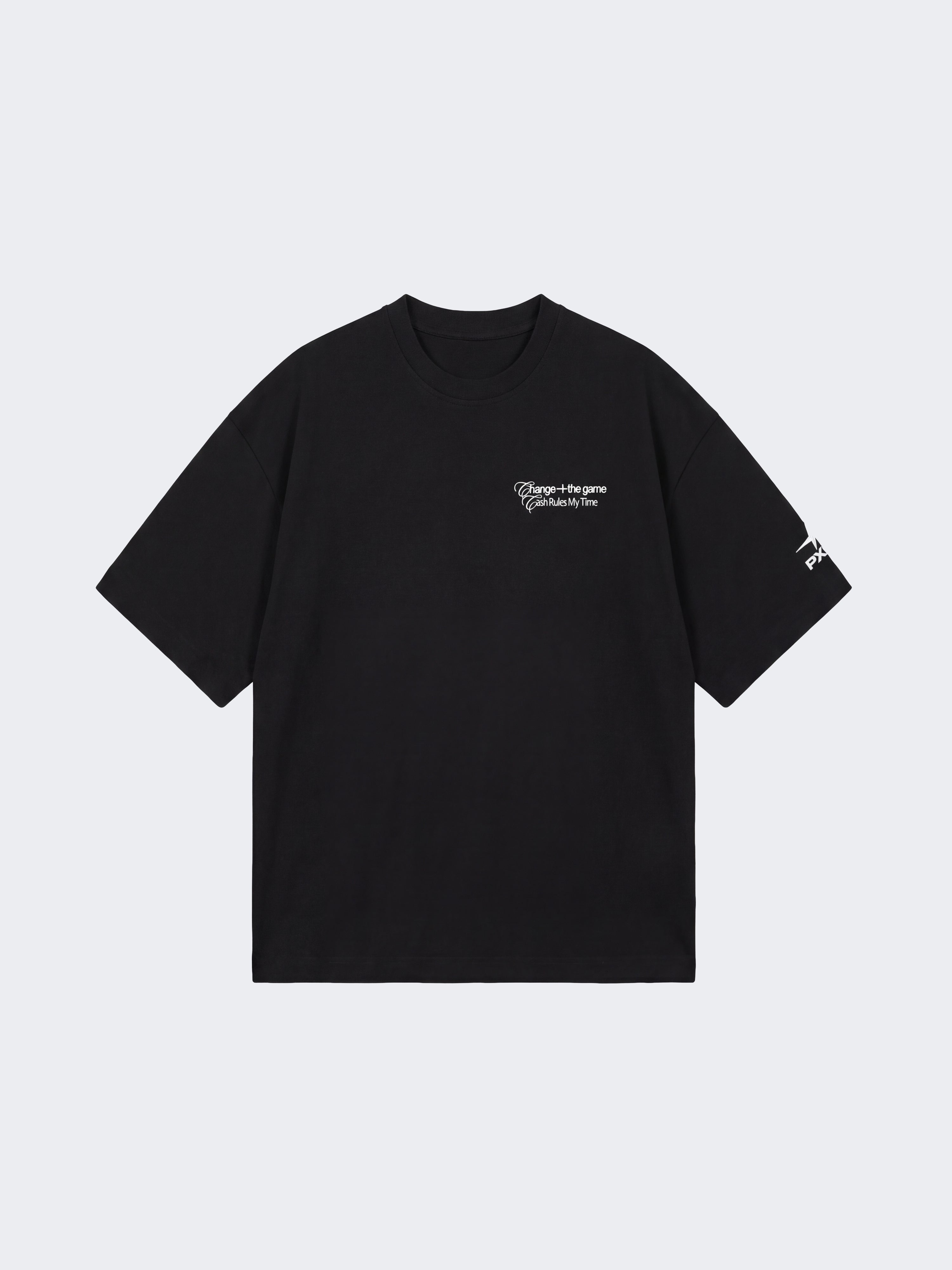 Tricou imprimat Cash Rules My Time-6