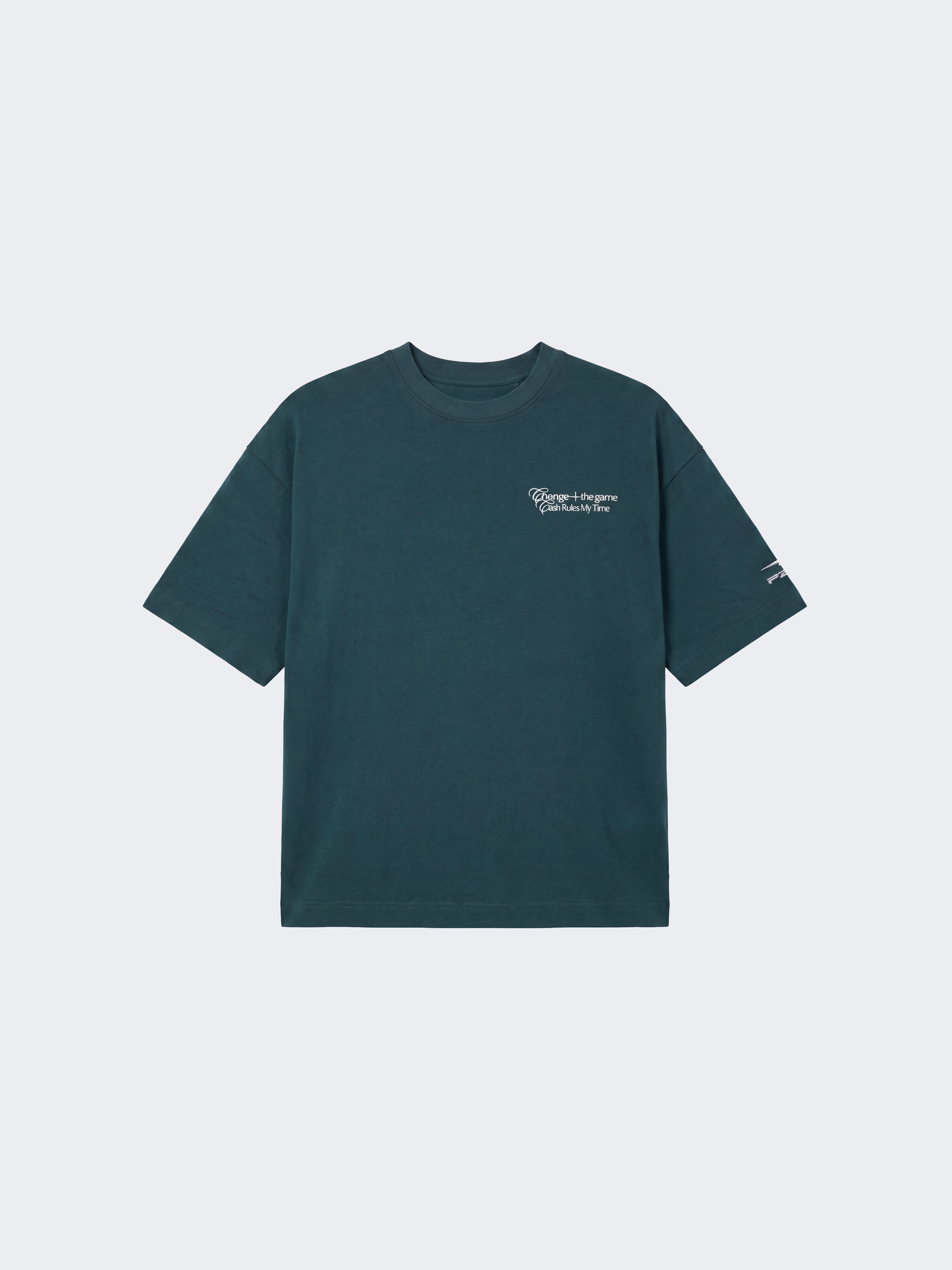 T-shirt imprimé Cash Rules My Time-6
