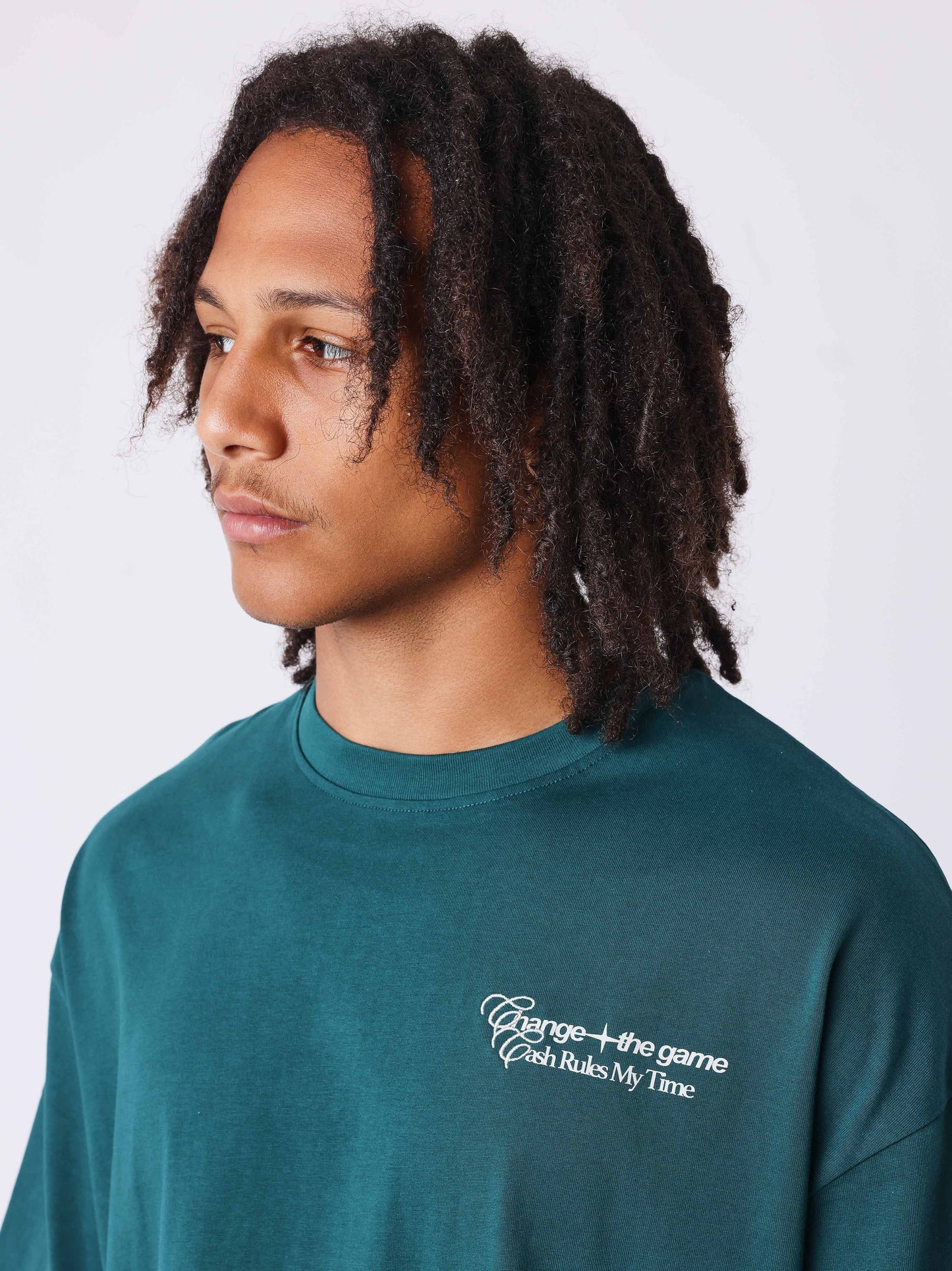 T-shirt imprimé Cash Rules My Time