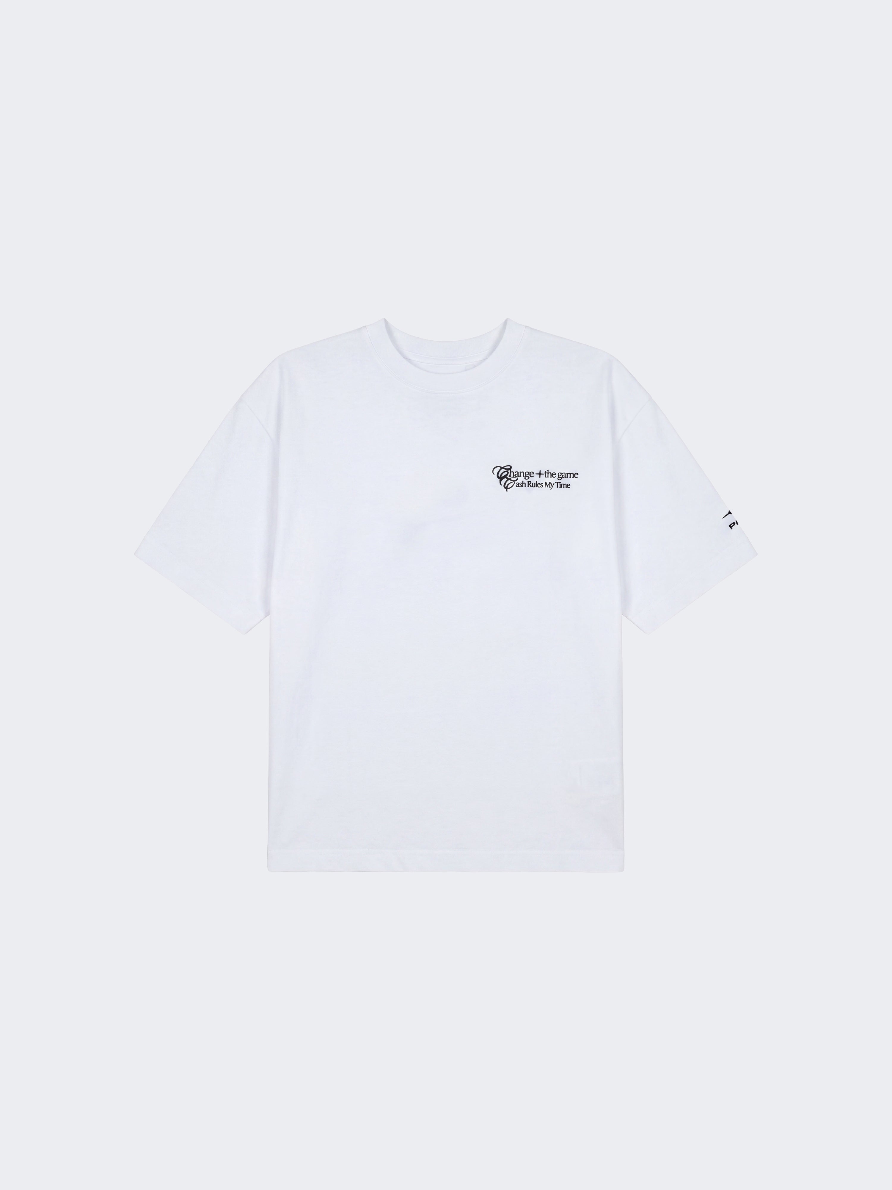 T-shirt imprimé Cash Rules My Time-8