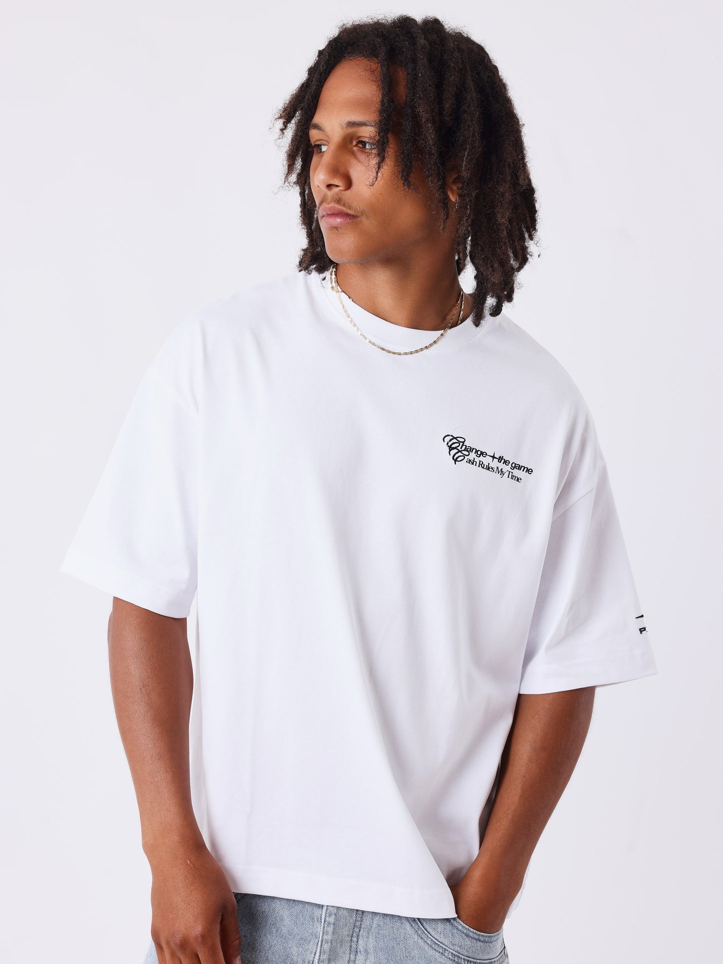 T-shirt imprimé Cash Rules My Time