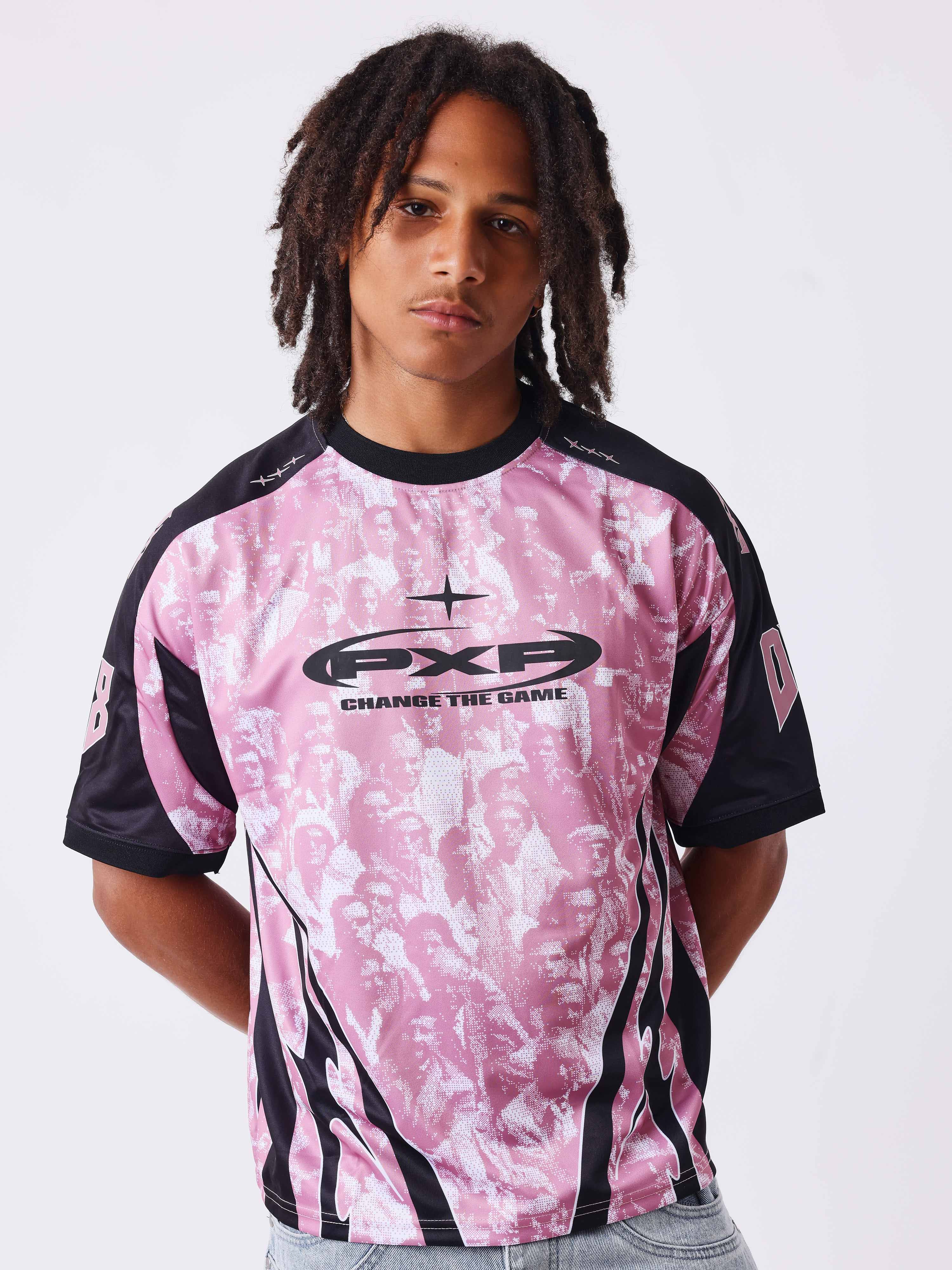 Jersey de manga corta camuflaje-1
