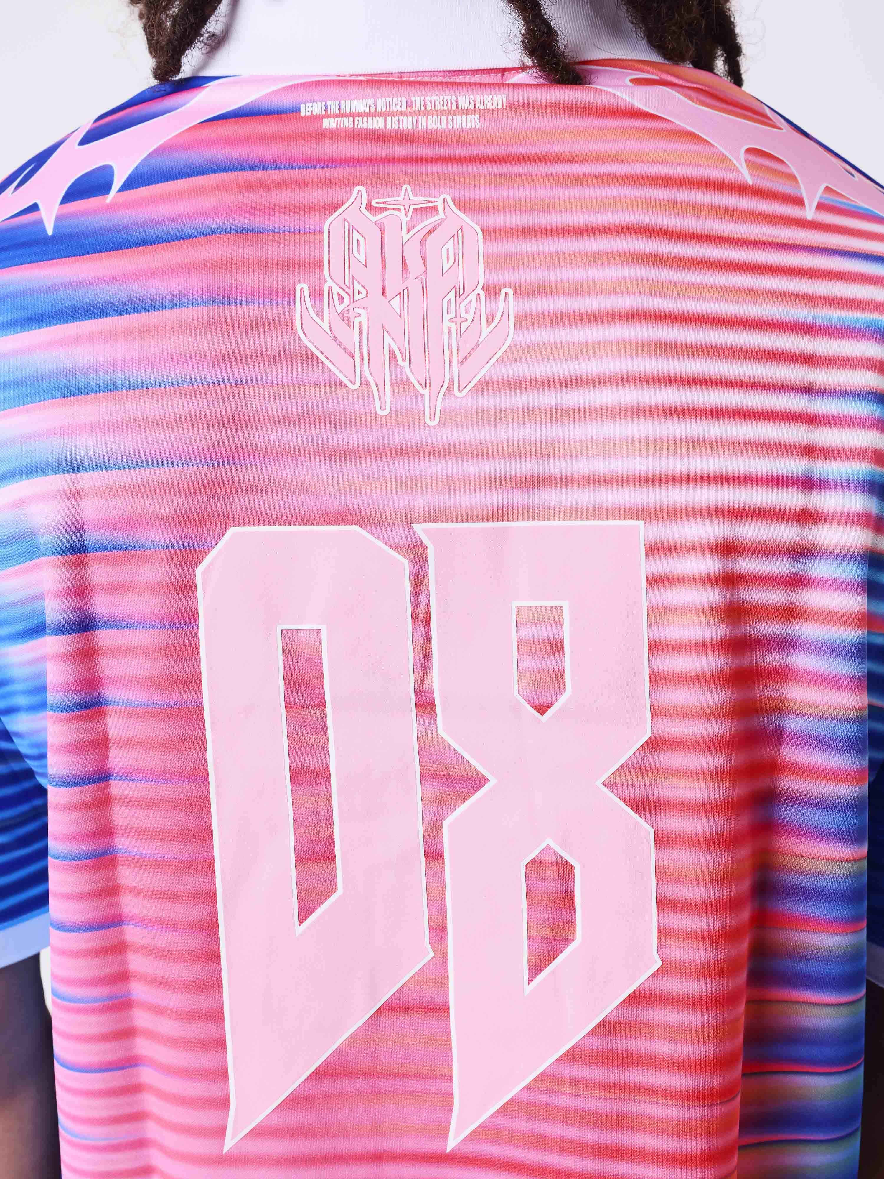 Camisola estampada com gola polo-8