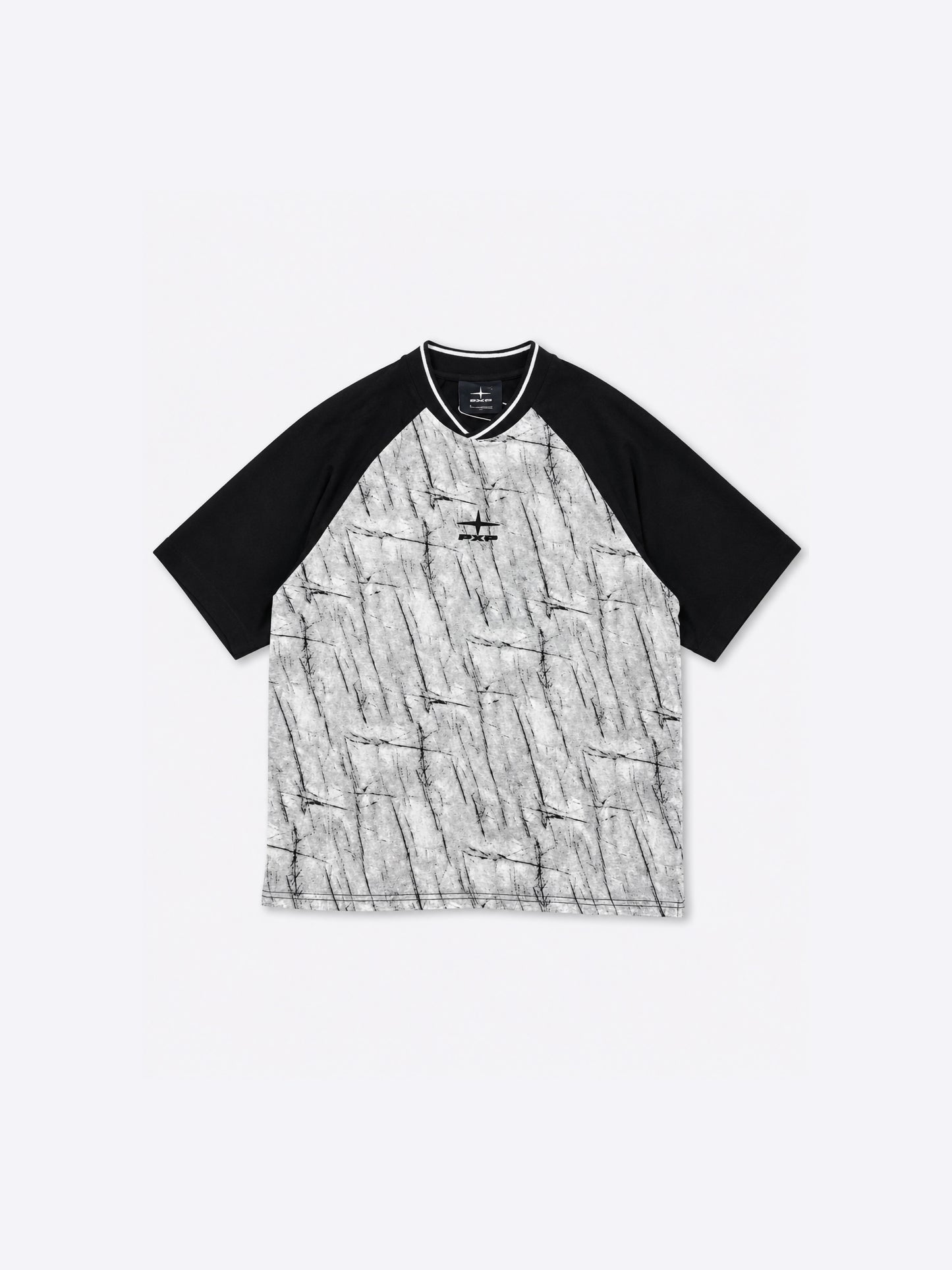 T-shirt à manches raglan avec motif graphique